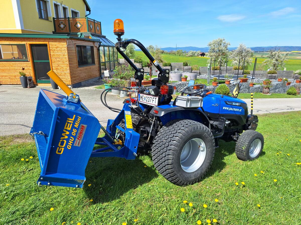 Solis 26 Allradtraktor 6x2 Getriebe 2