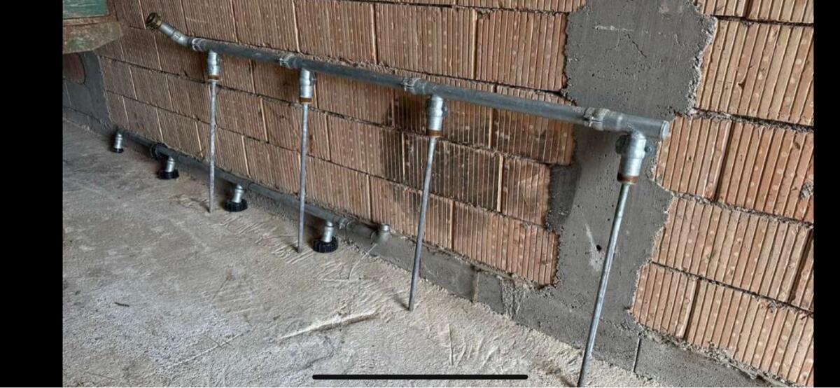 Schütz Dieseltank Heizöltank 1.000 l Füllleitungen 1