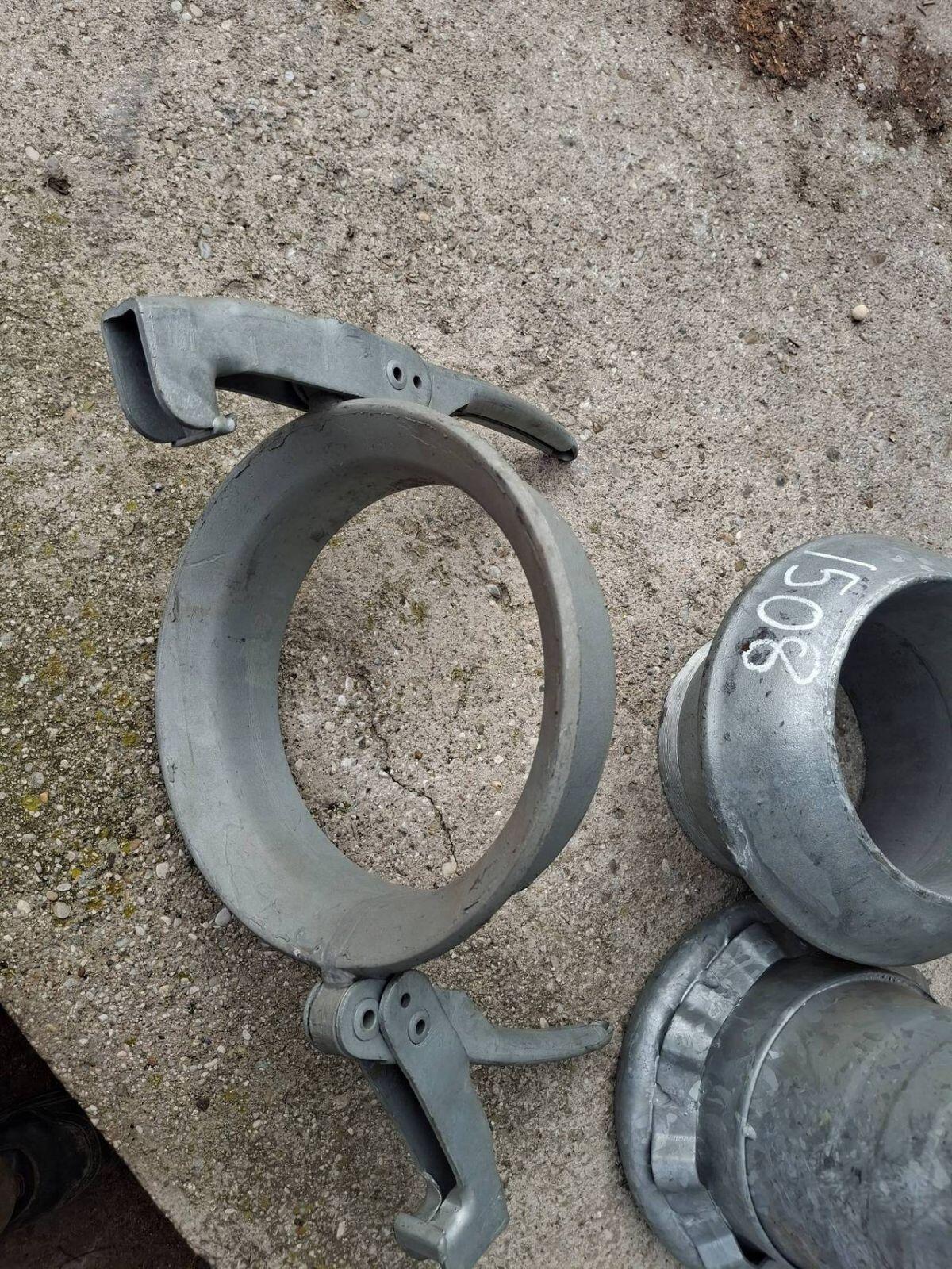 8 Zoll Güllekupplungen Perrot Schlauch KKM Tülle V Teil 1