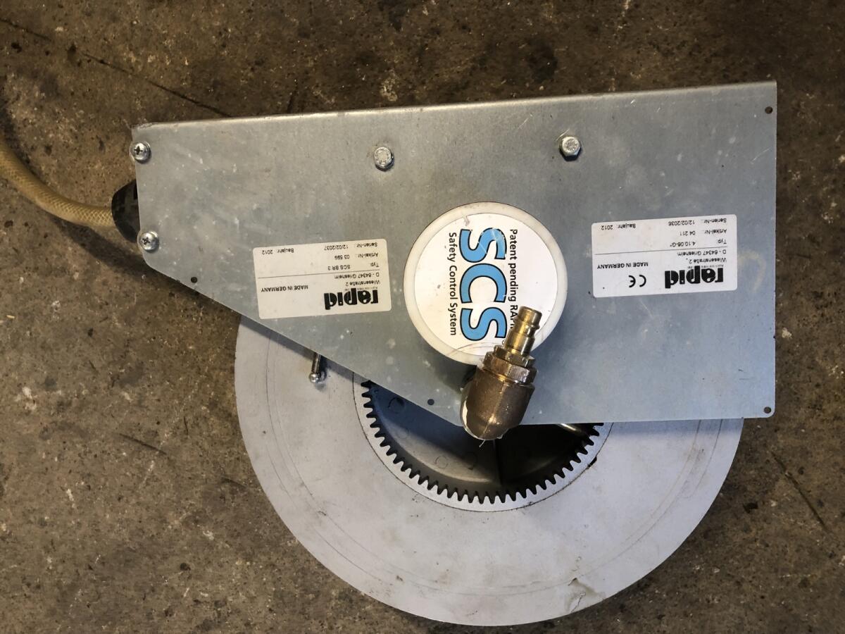 Luftschlauchaufroller inkl. Schlauch 3