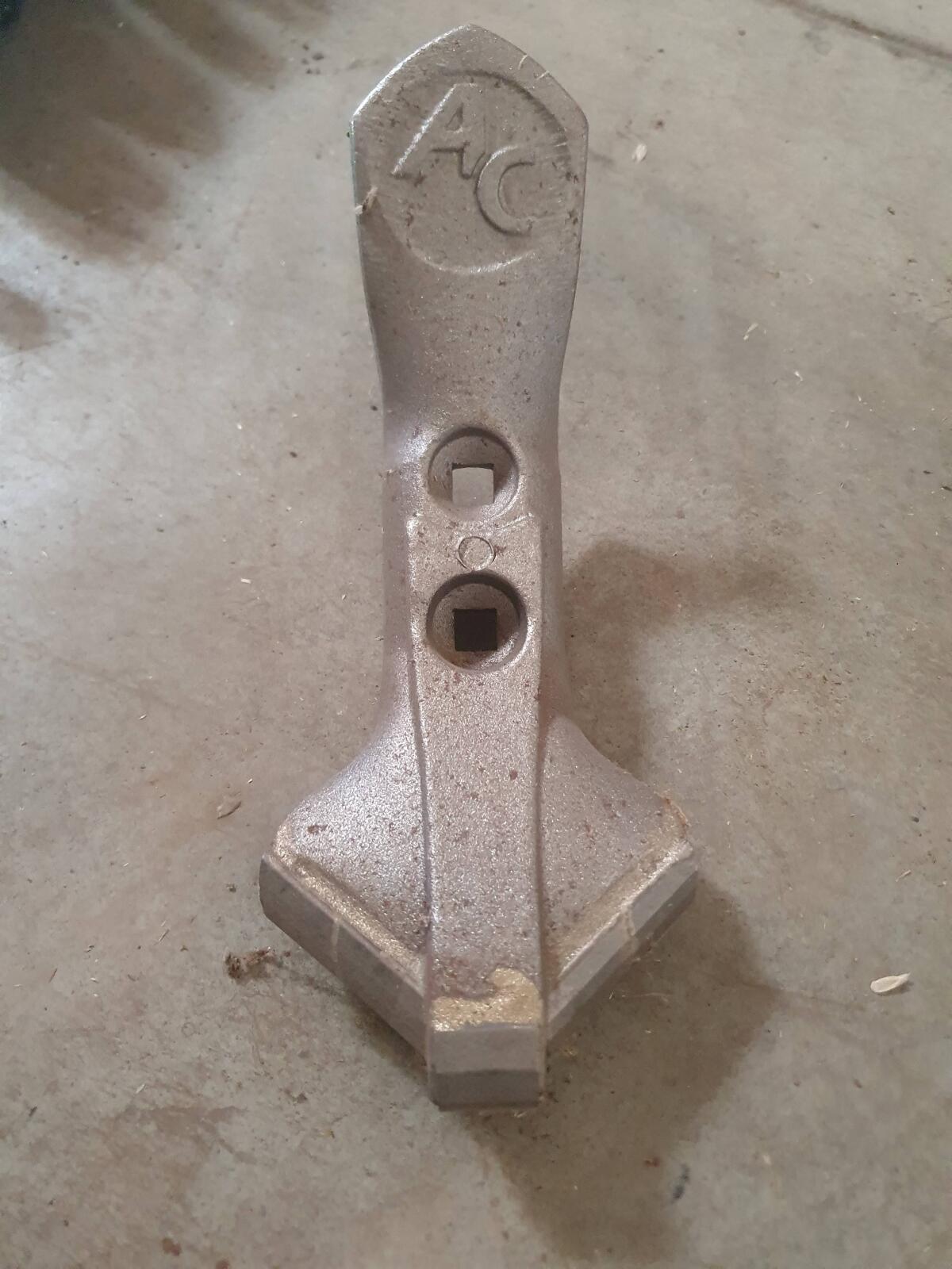 Agricarb Schare Gänsefuß/Doppelherz, Kongskilde Vibroflex 1