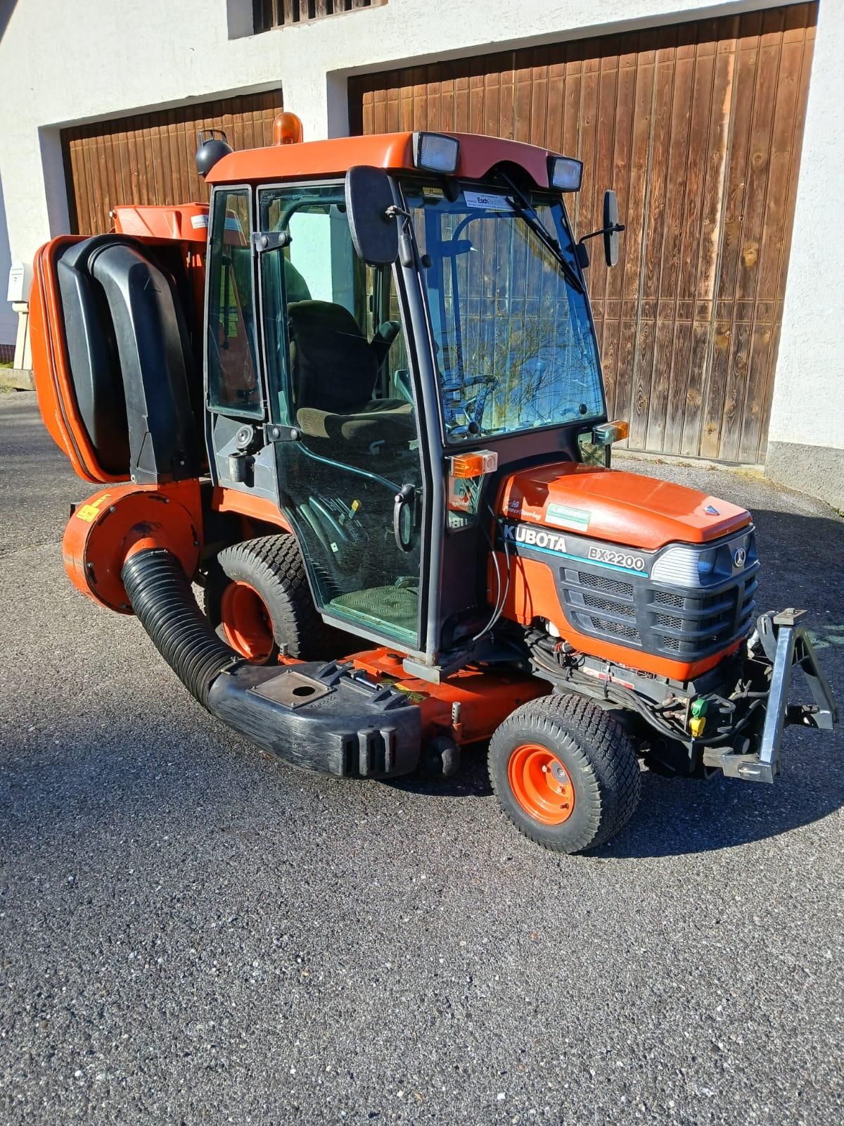 Kubota BX2200 Diesel Allrad Schneepflug Schneefräse Mähwerk 1