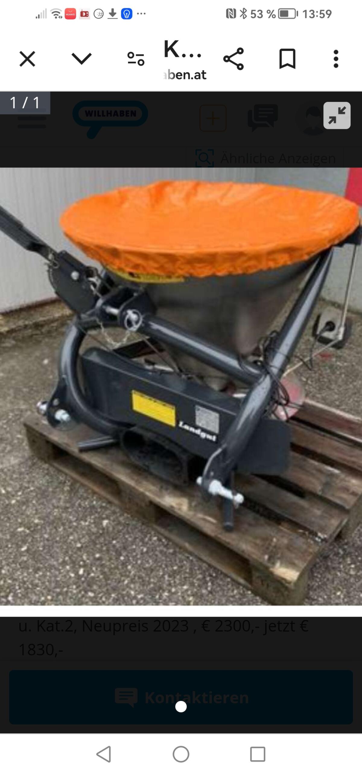 Salzstreuer - neu - wegen Nichtgebrauch billigst abzugeben 1