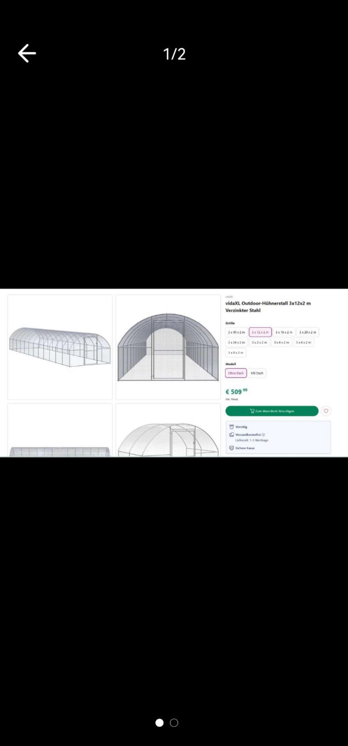 Gehege für Geflügel 2