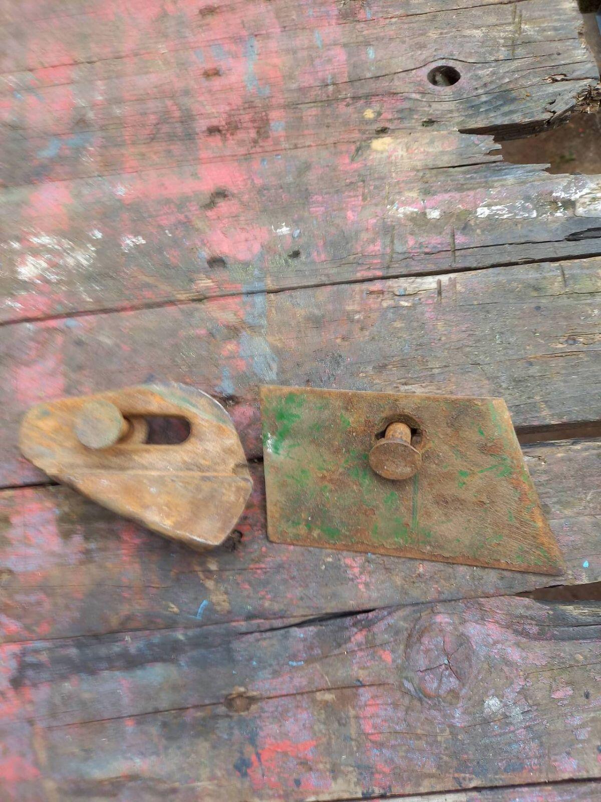 Vorschäler Schar und Schleifklotz Eberhard Pflug 2