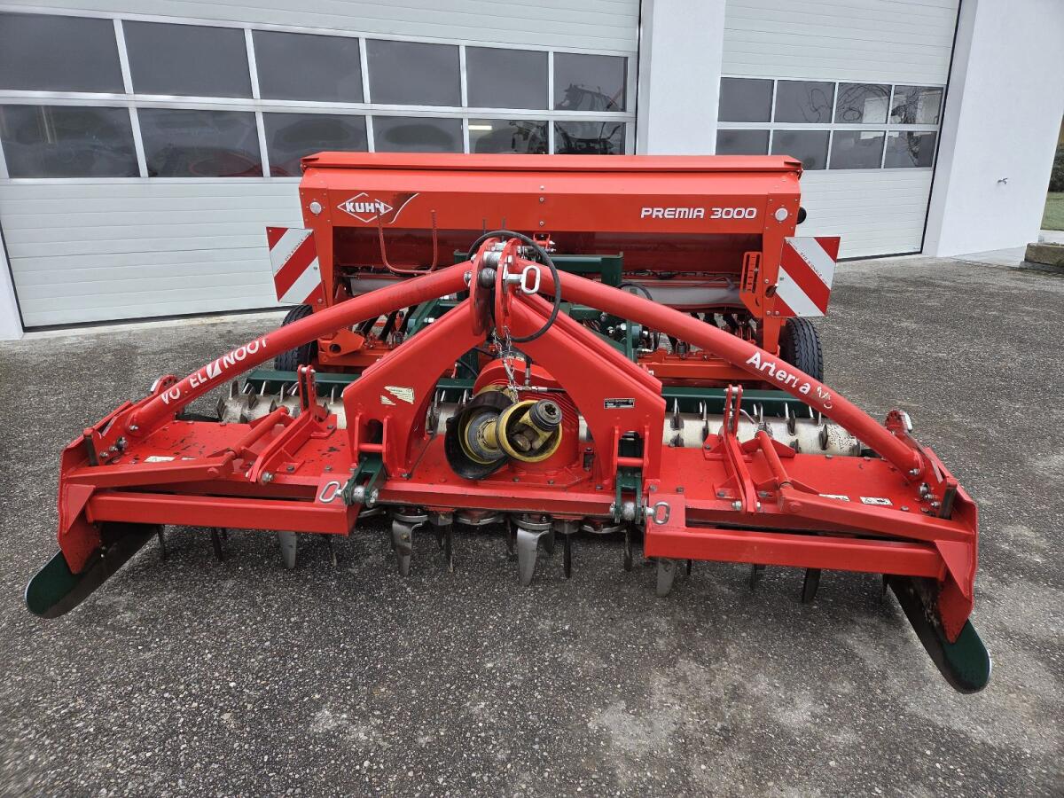 Verkaufe Vogel & Noot Kreiselegge mit Kuhn Premia Sämaschine 1