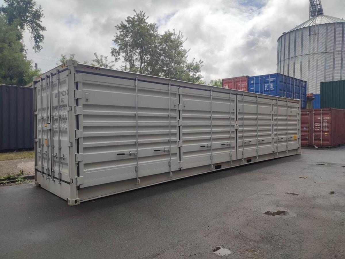 40 FUß HC Open Side, Side Door Seecontainer, Neu 3