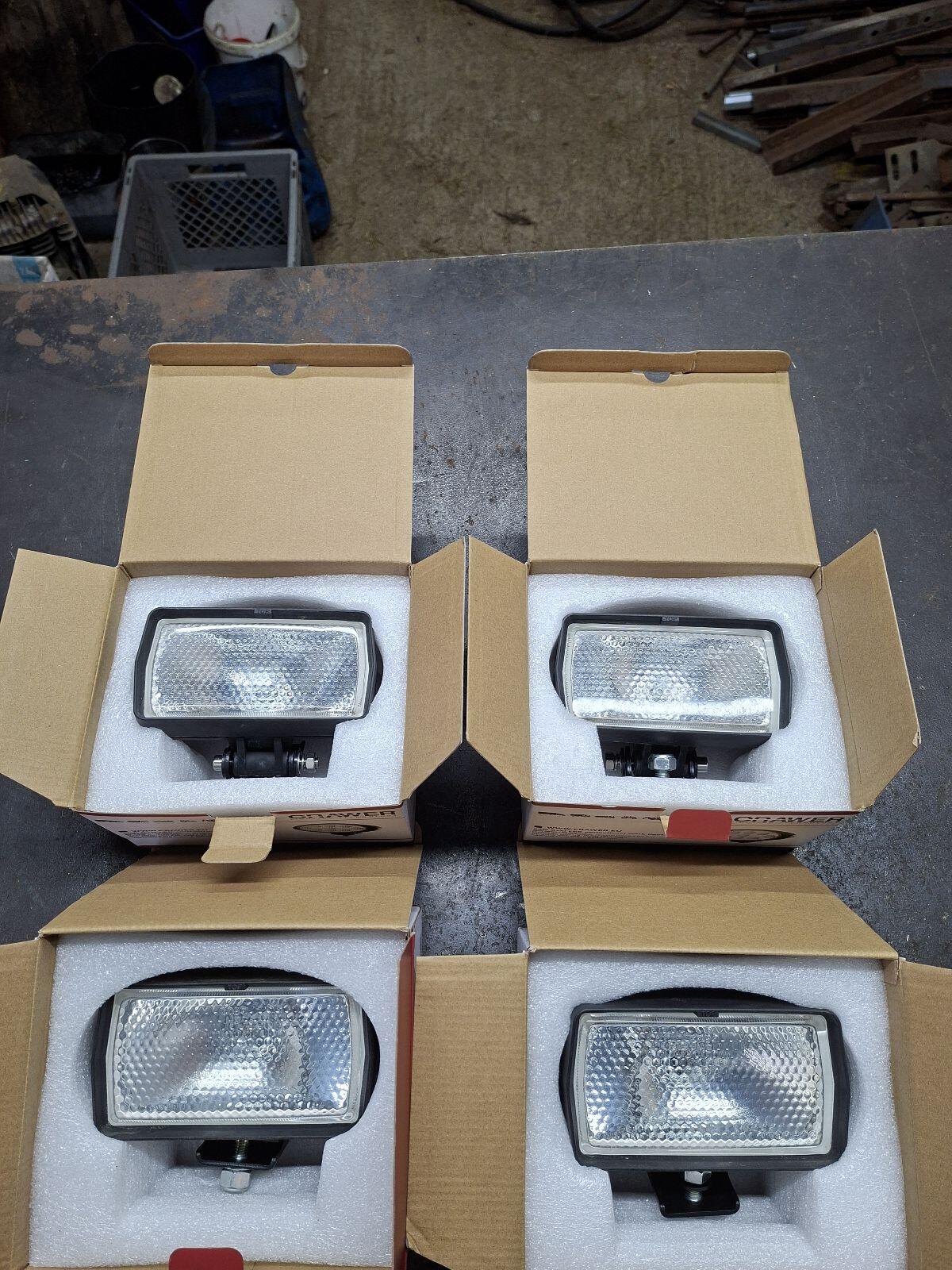 Verkaufe 4 Dachscheinwerfer für Deutz Serie 5 1