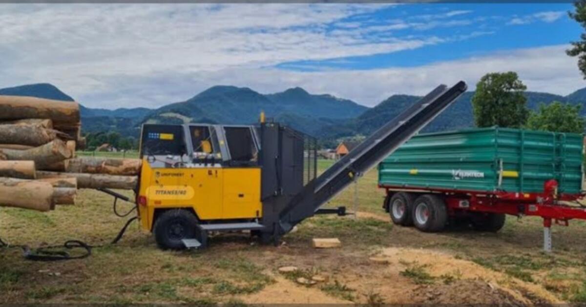 Brennholzspaltung/Lohnspaltung Uniforest Titan 53/40 Premium 1