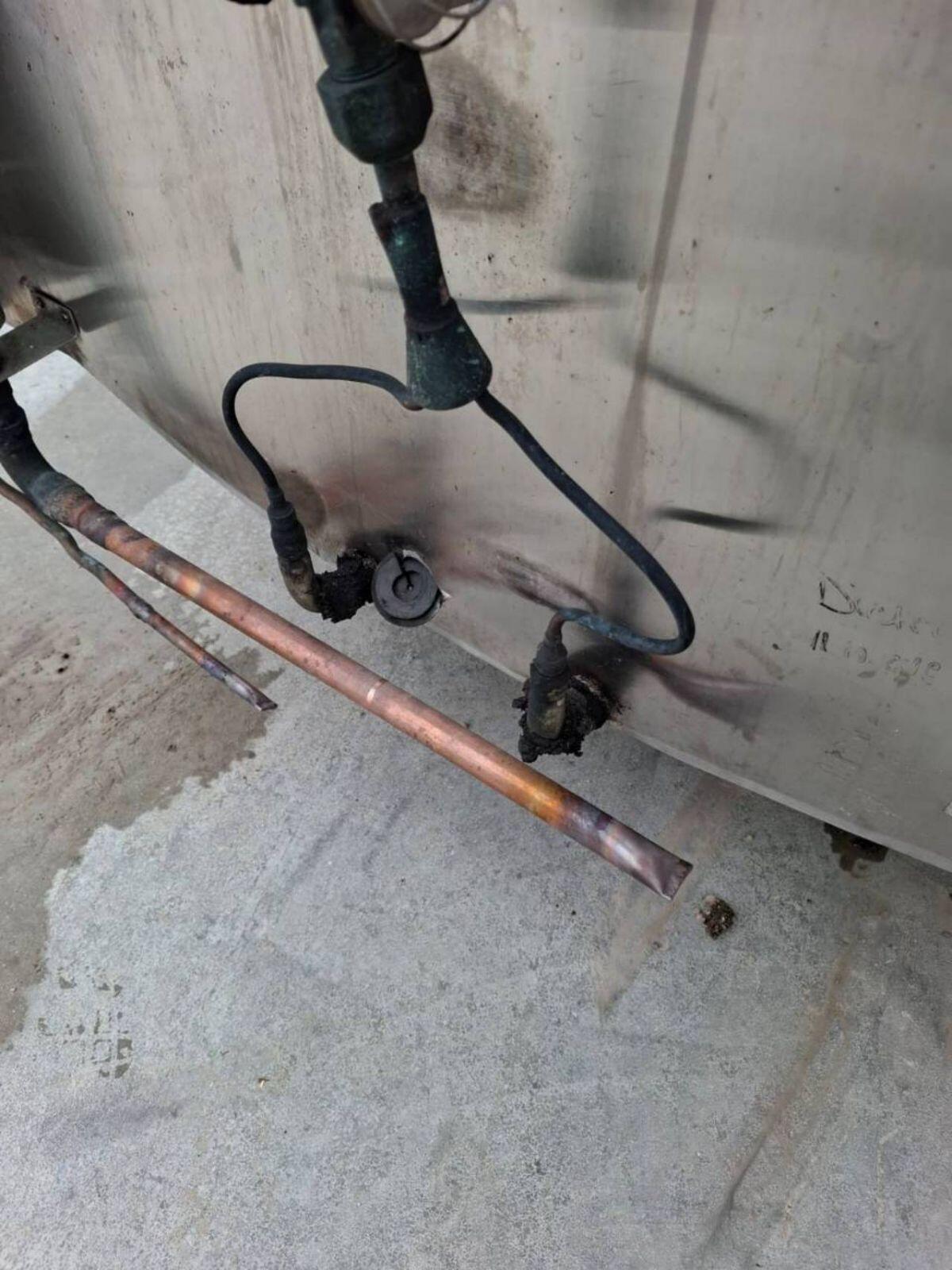 Milchtank/Milchkühltank 2.400 l 2