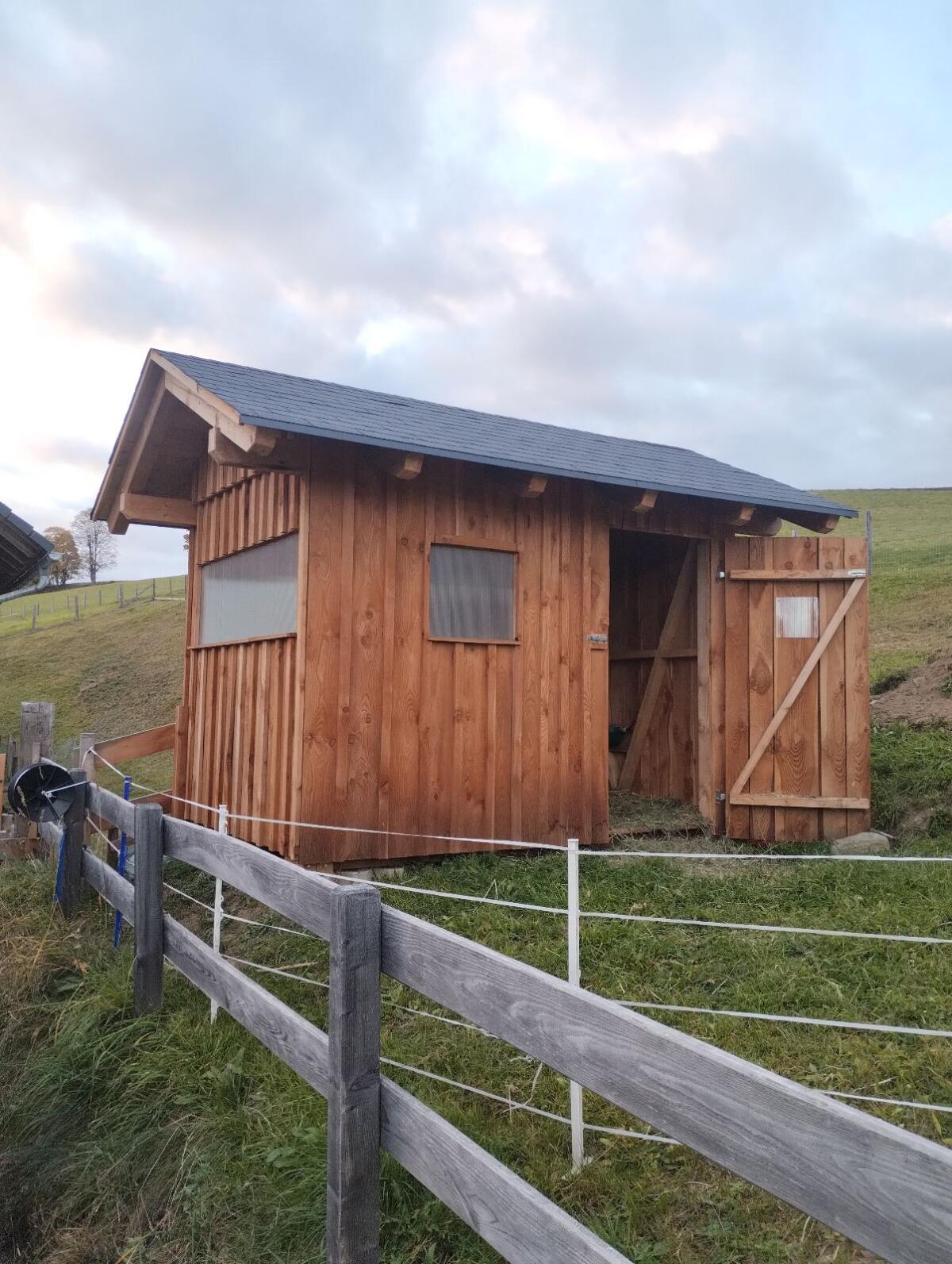 Gartenhütte, Stall, Hühnerstall, Ziegenstall, Hütte 2