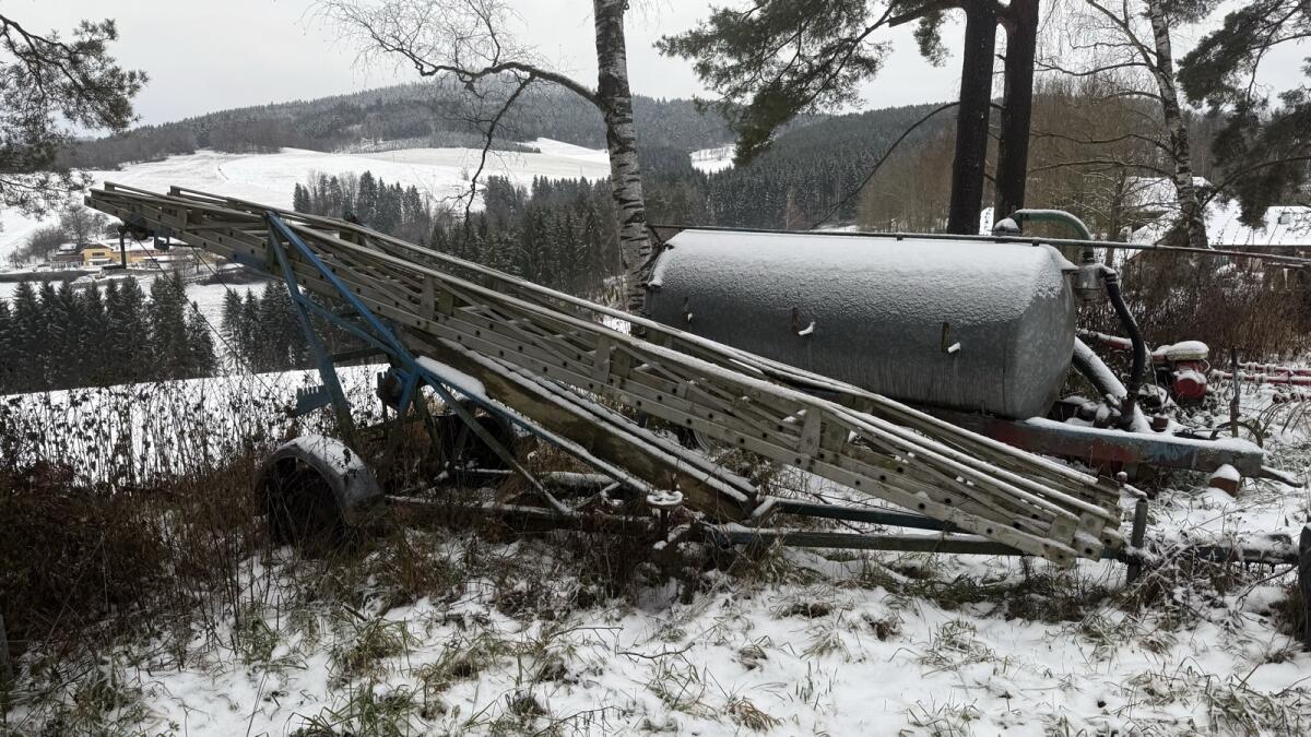 Leiter auf Fahrgestell 1