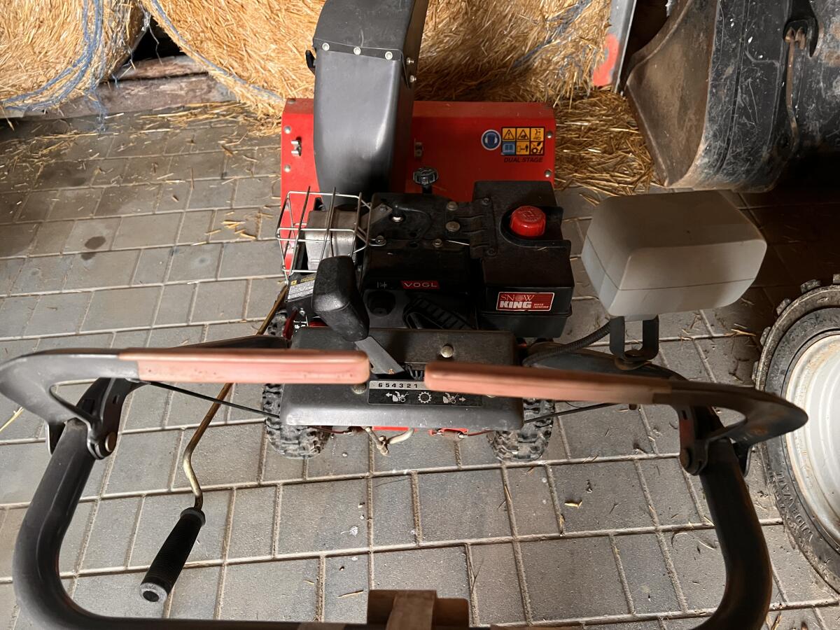 Schneefräse Vogl 2