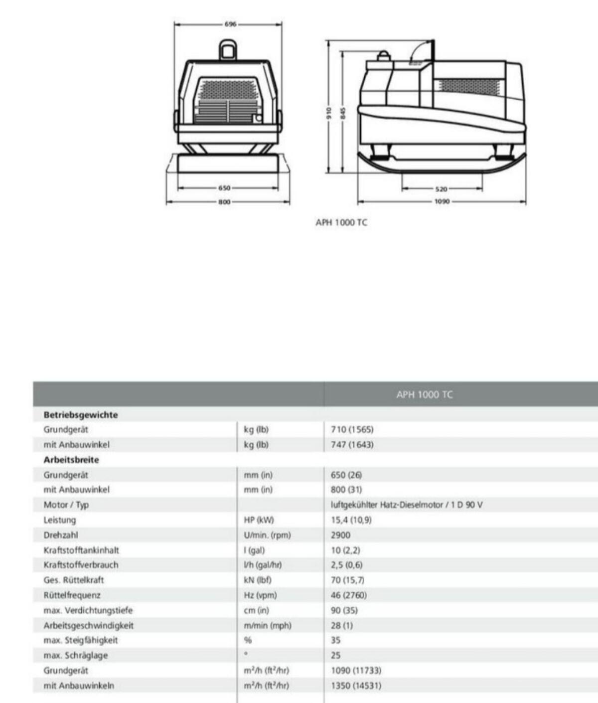 Ammann RP APH 1000 2
