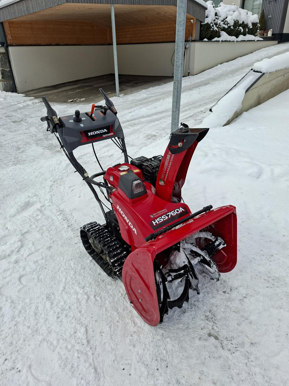 Schneefräse Honda HSS 760A WD 3