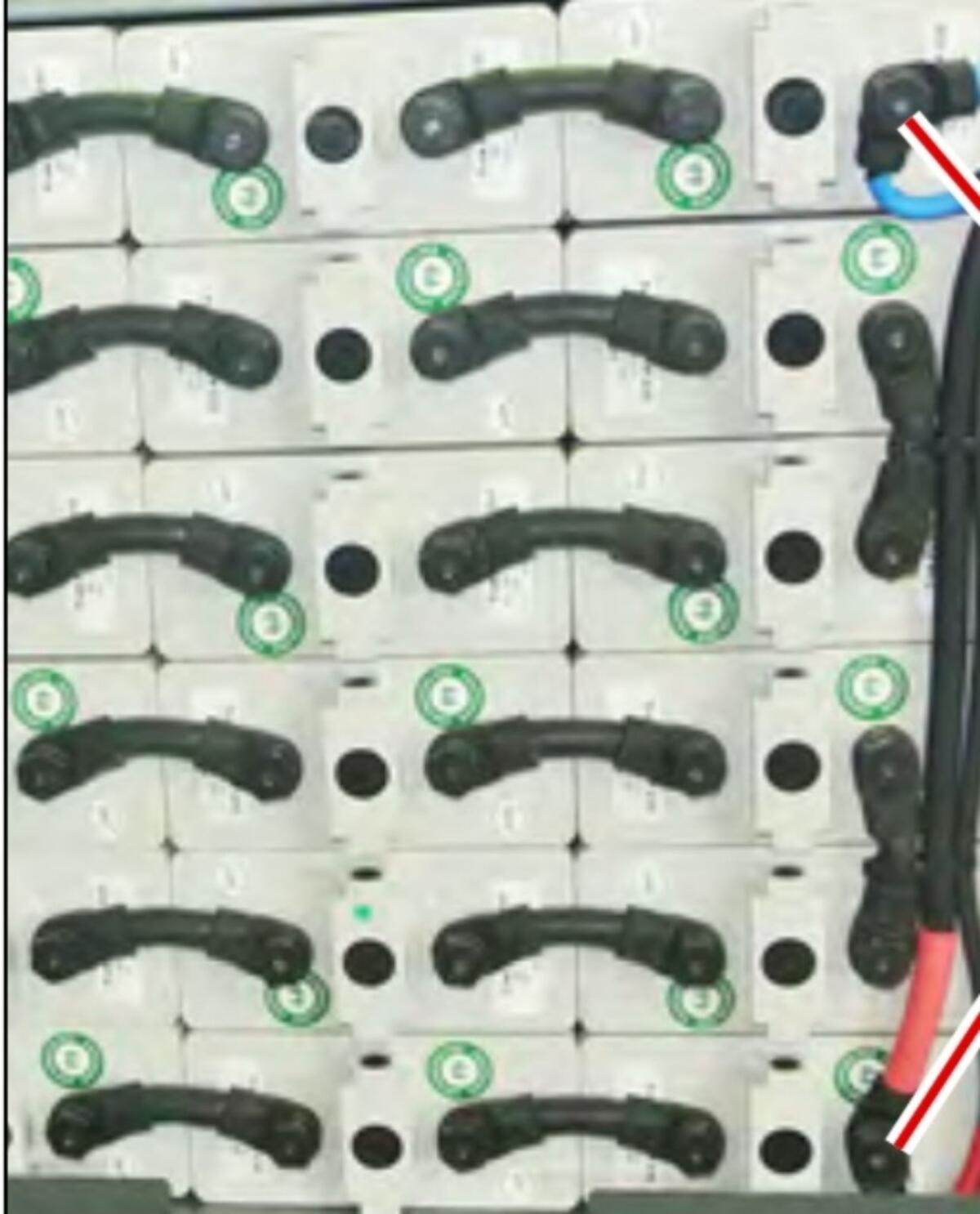 Weidemann, Kramer und Linde Akkuzellen Blei/Gel 1