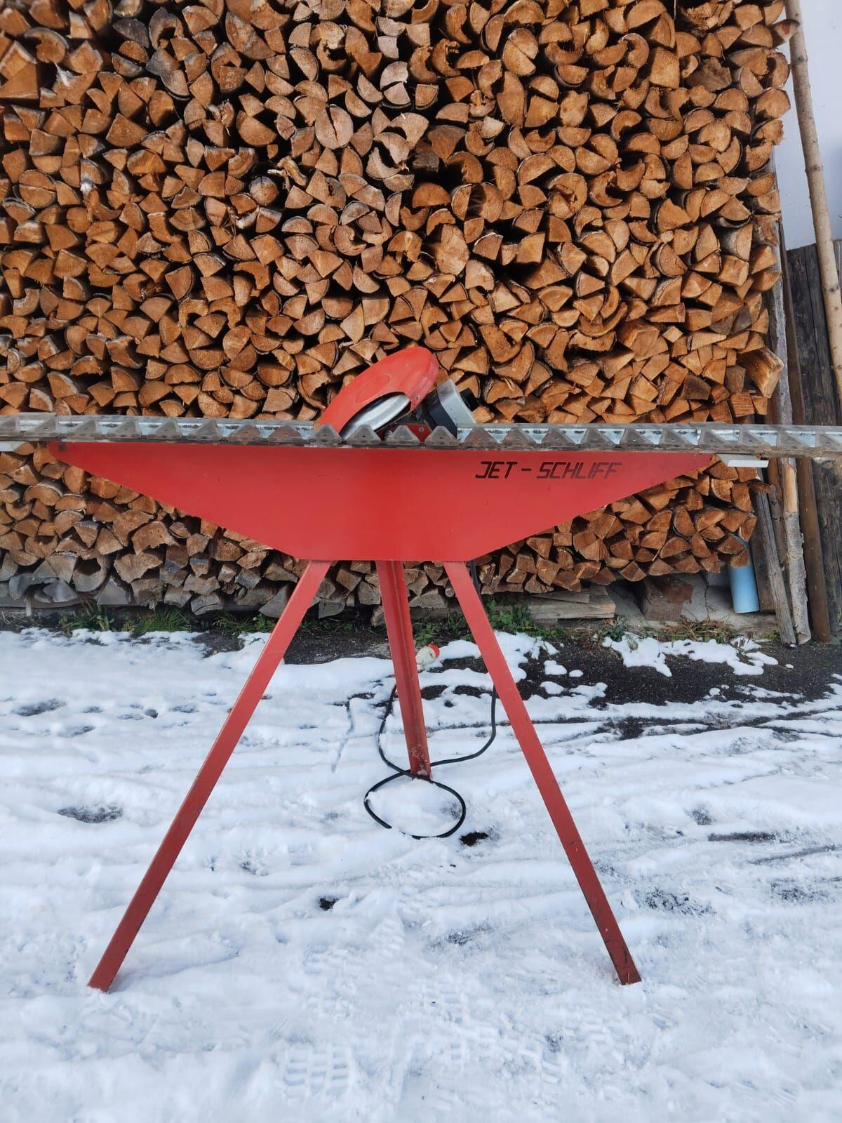 Schleifgerät Mähmesser Jet-Schliff 1