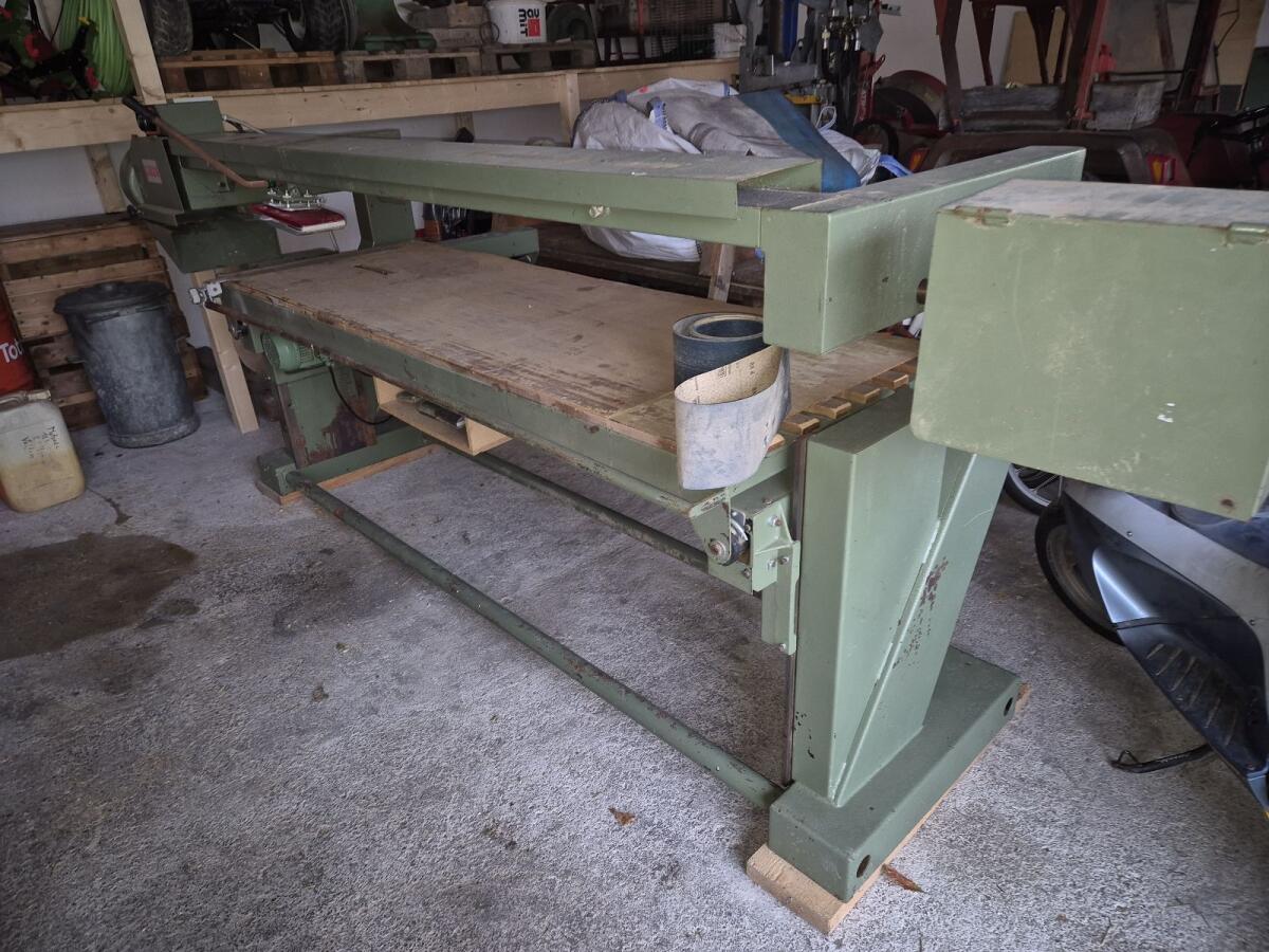 Langbandschleifmaschine 1