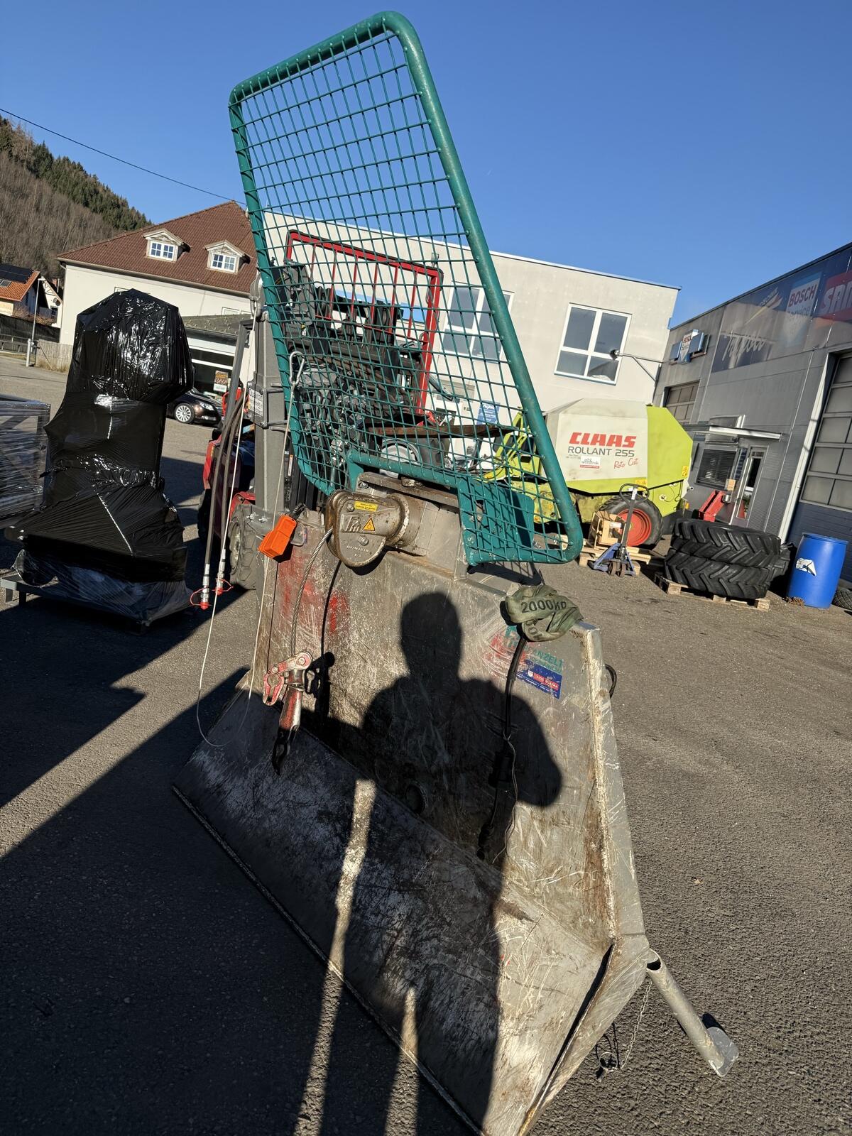 Pfanzelt Getriebewinde 9172 mit Hilfswinde 1