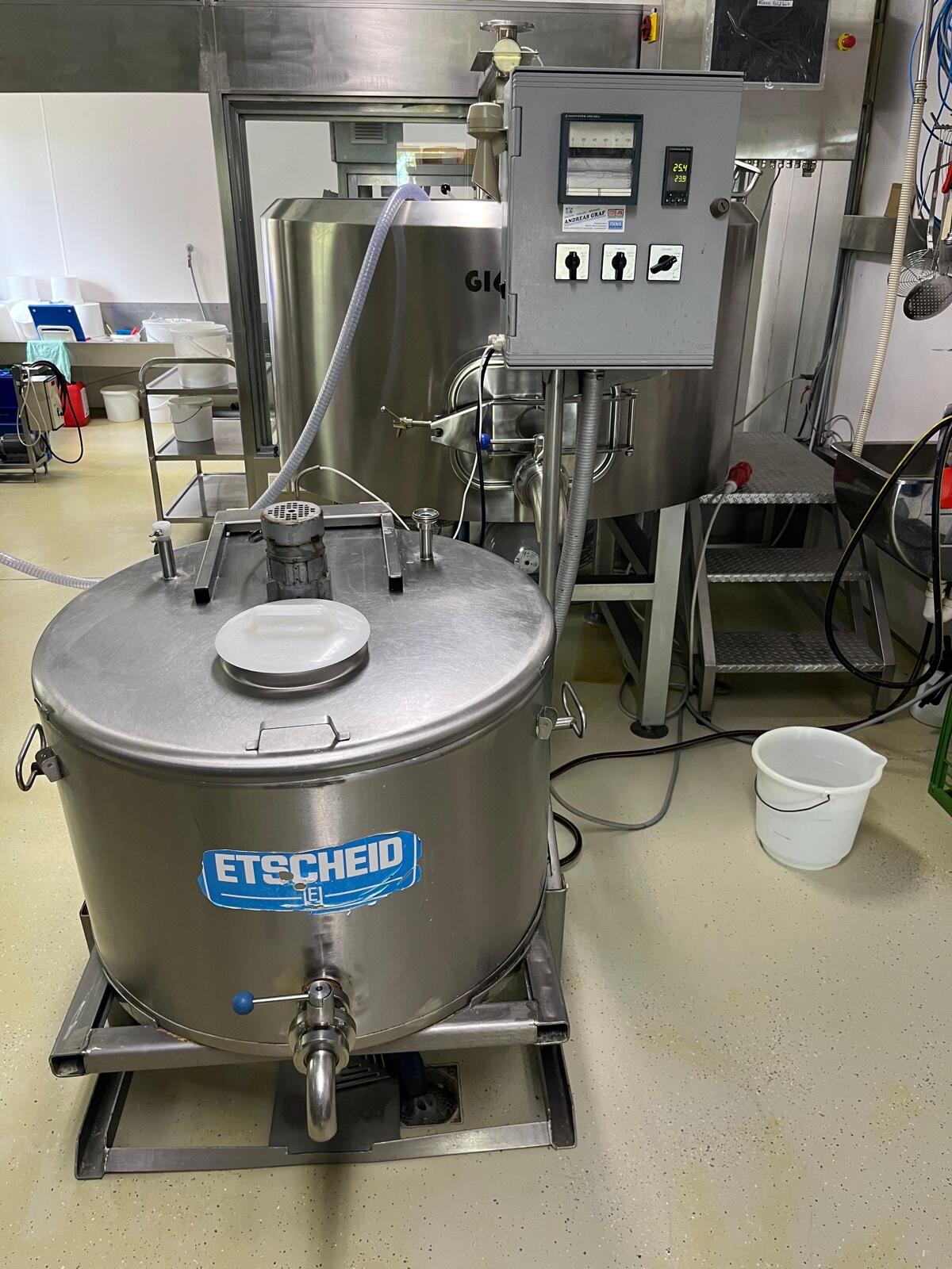Milchpasteur Käsekessel 200 l Etscheid 2