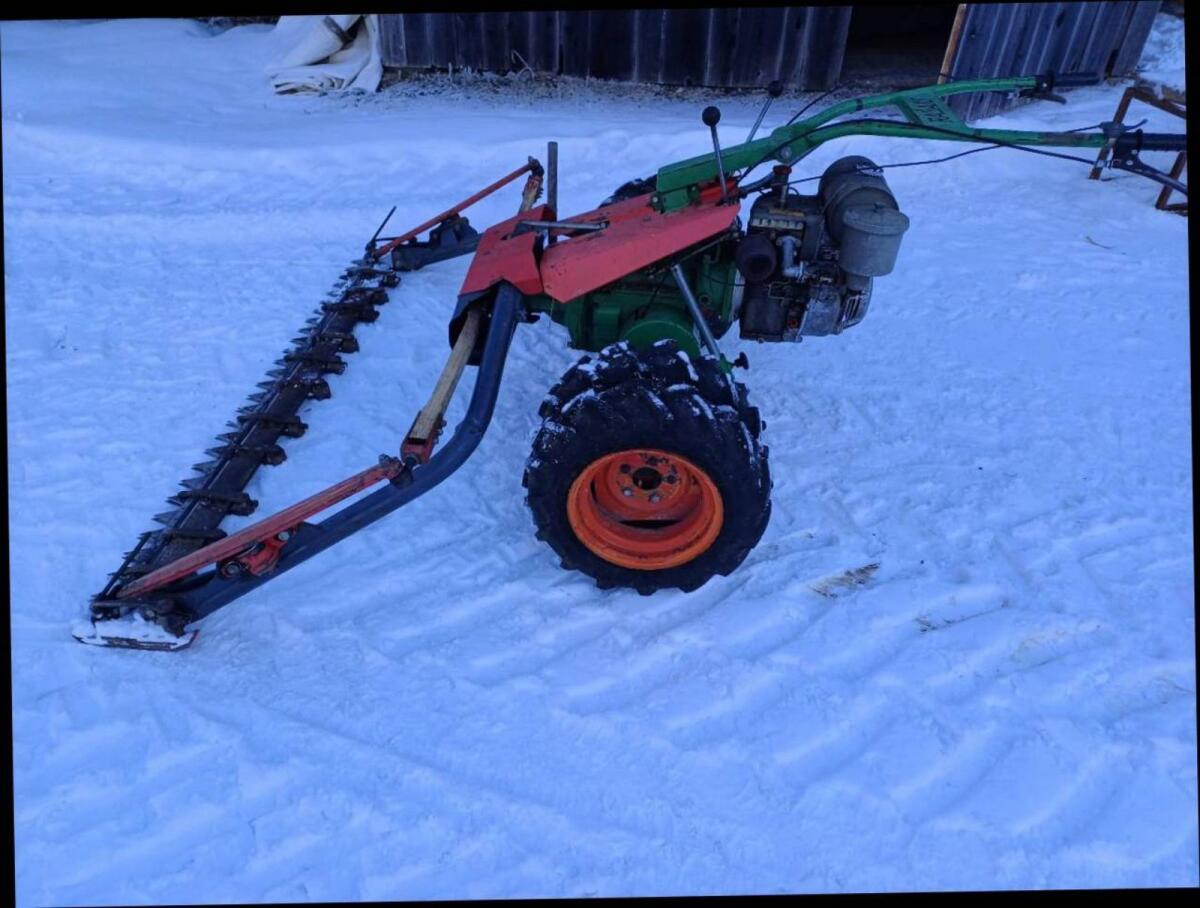 Breitspur-Motormäher Rasant Junior S 2