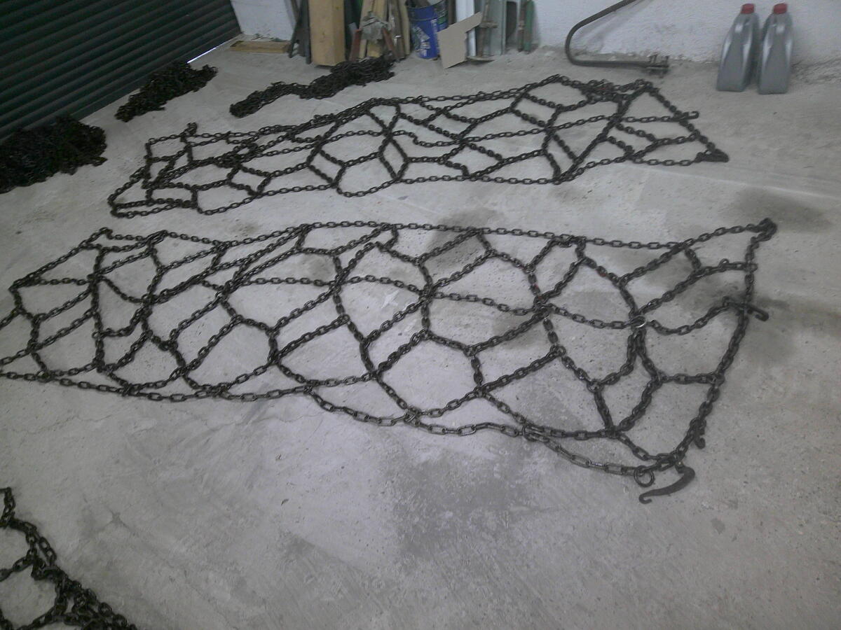 Schneekettennetz 8 mm 1