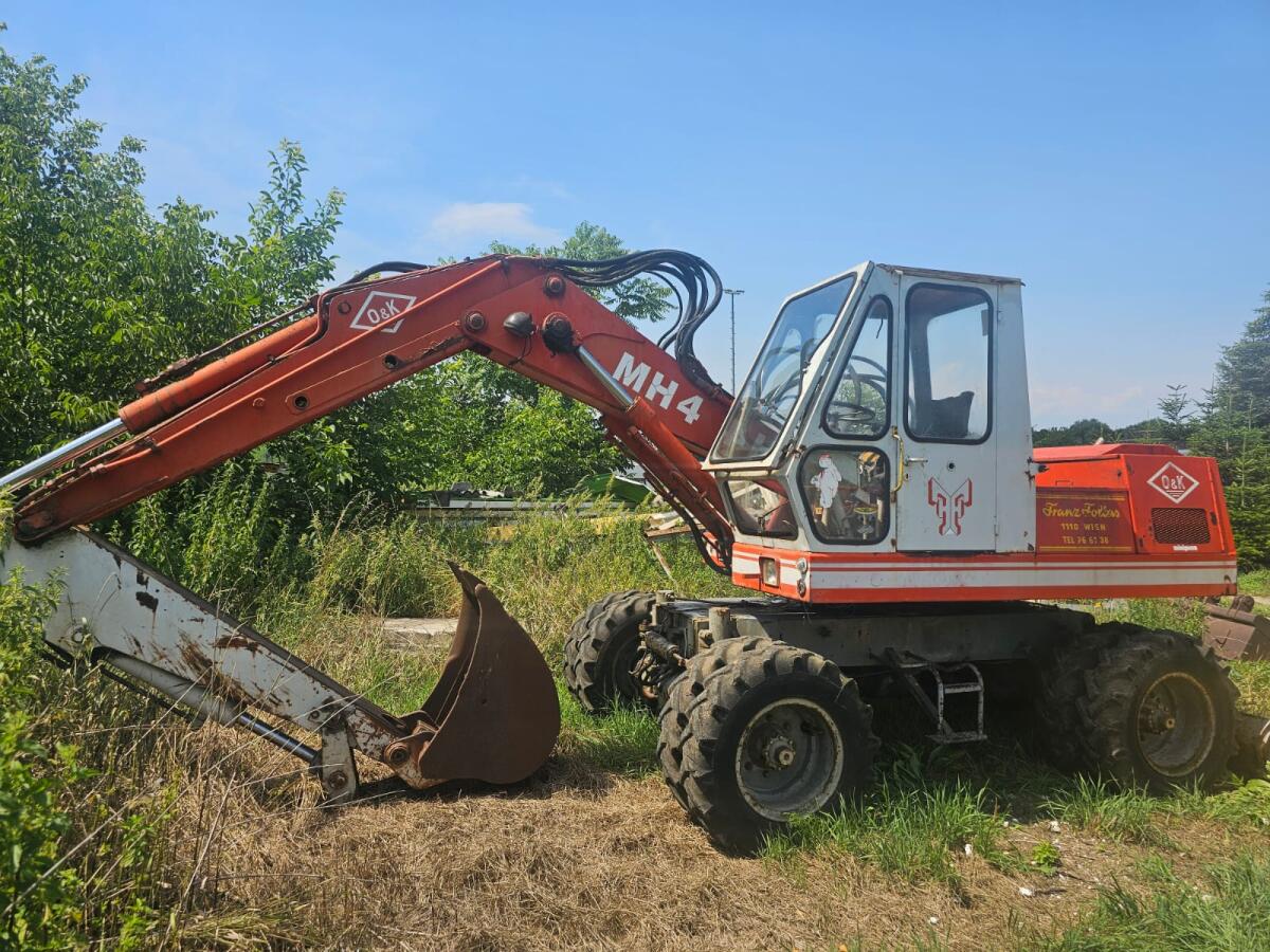 O&K Radbagger MH4 1