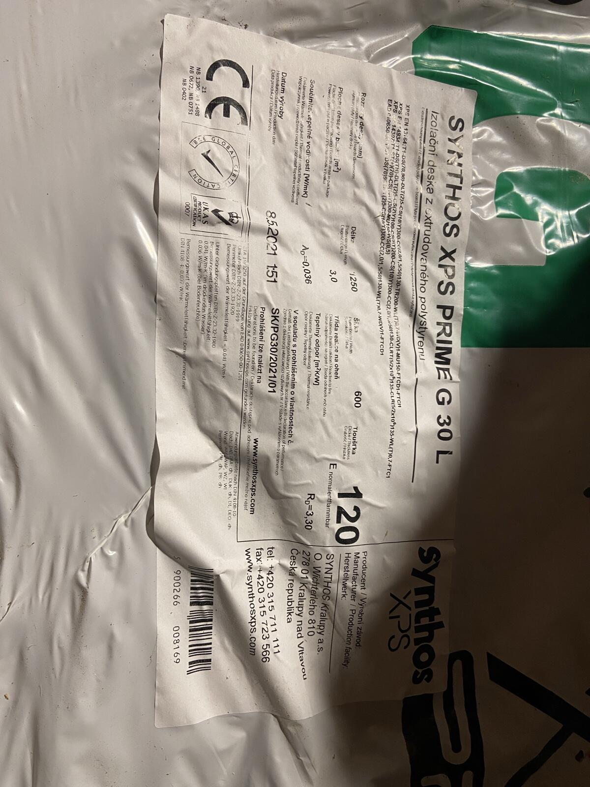 XPS Platten 120 mm 2