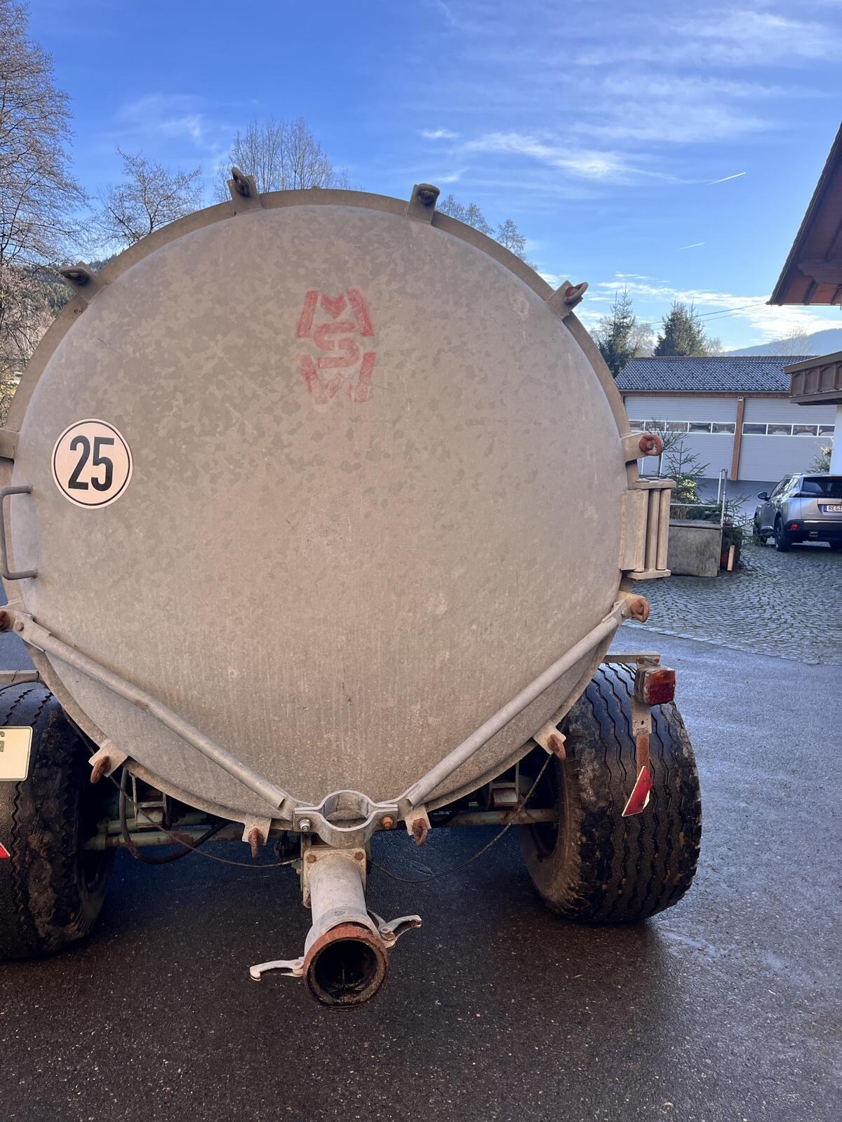 Güllefass 6.000 l Pumpfass 3