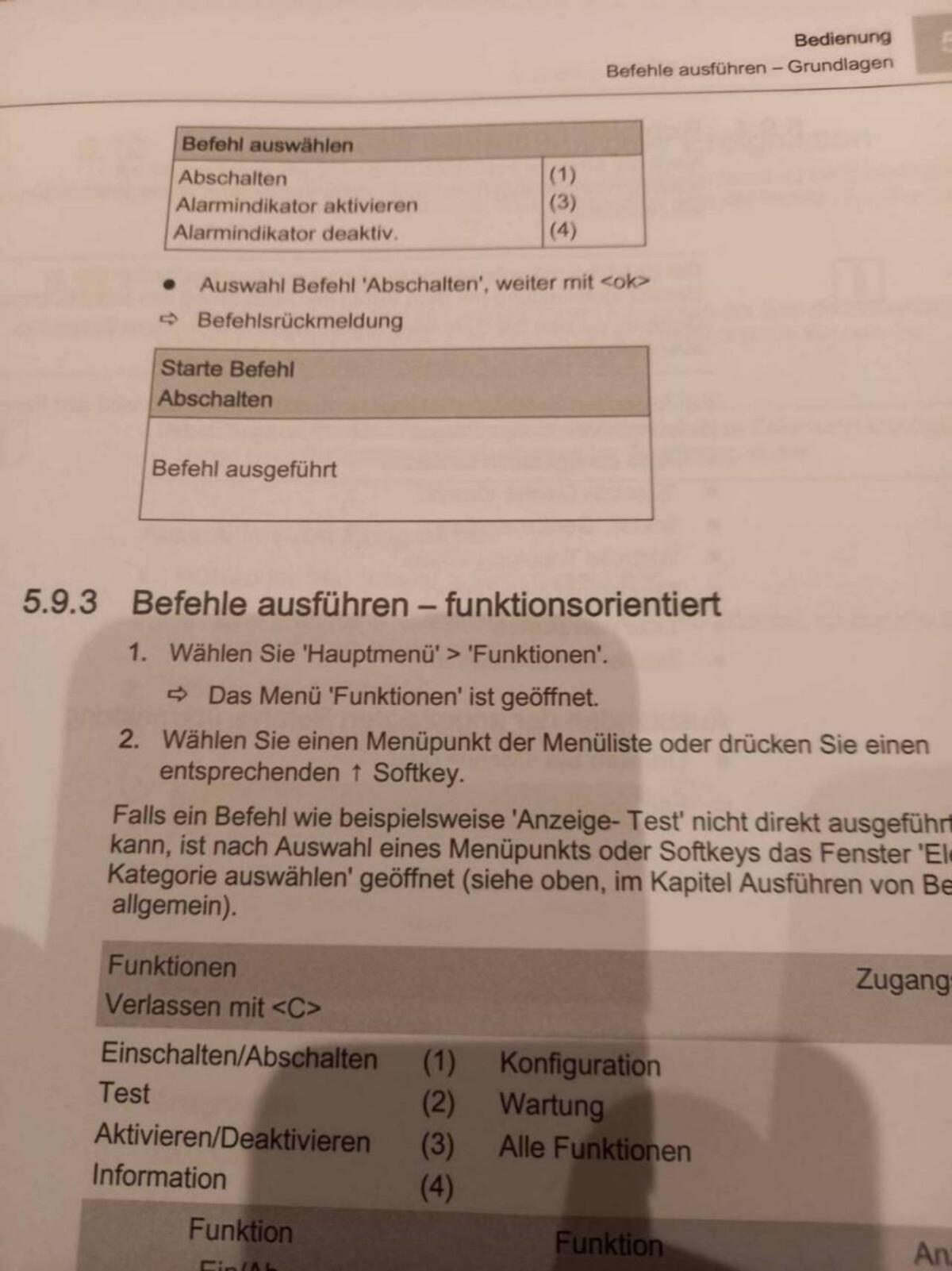 Bedienungsanleitung Brandmeldeanlage Siemens 3