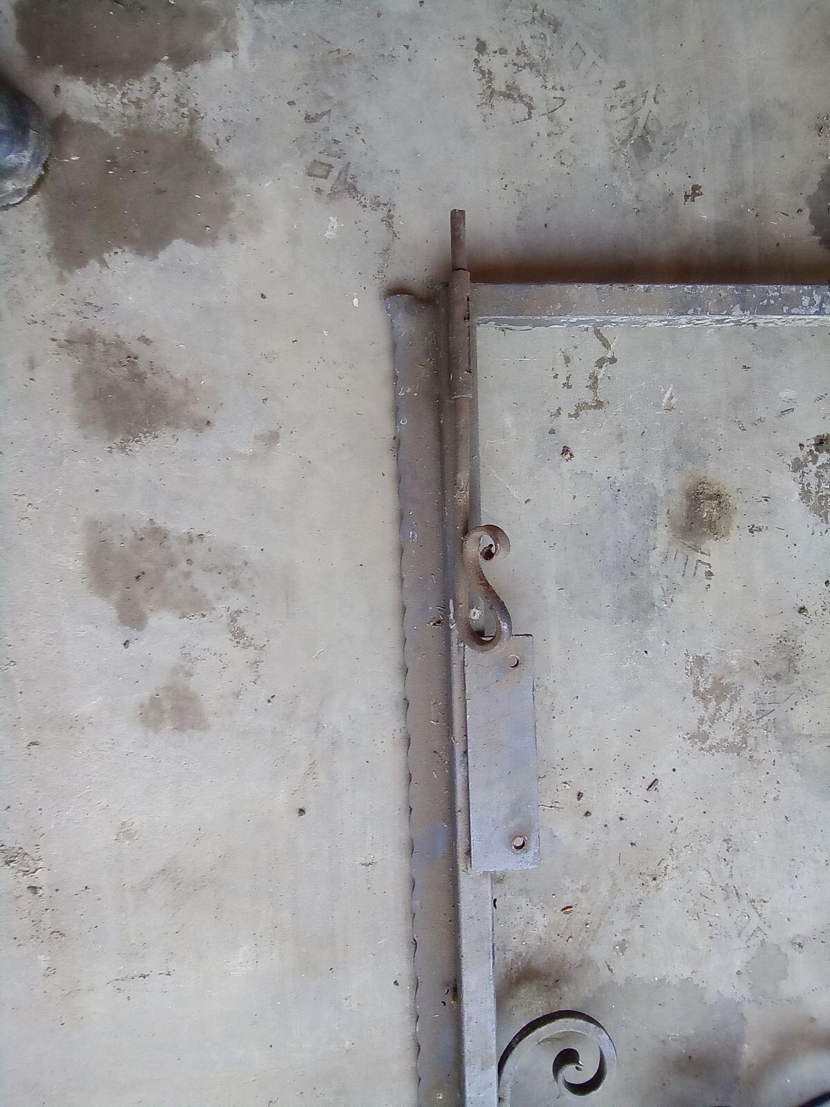 Schmiedeeisernes Gartentor 2 Flügel 3