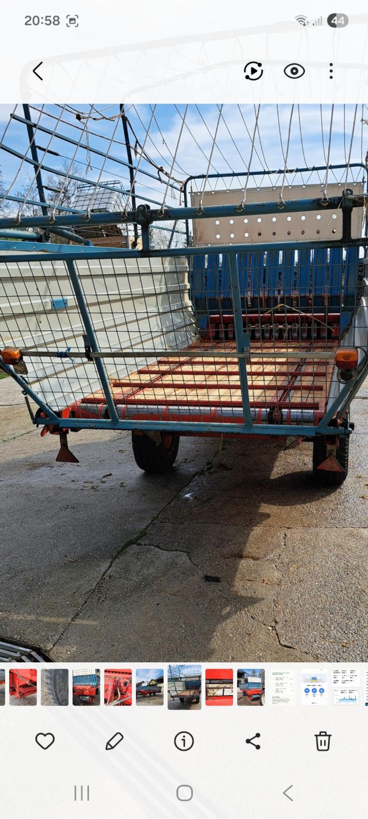 Ladewagen Mengele Ekonomy LW 250 3