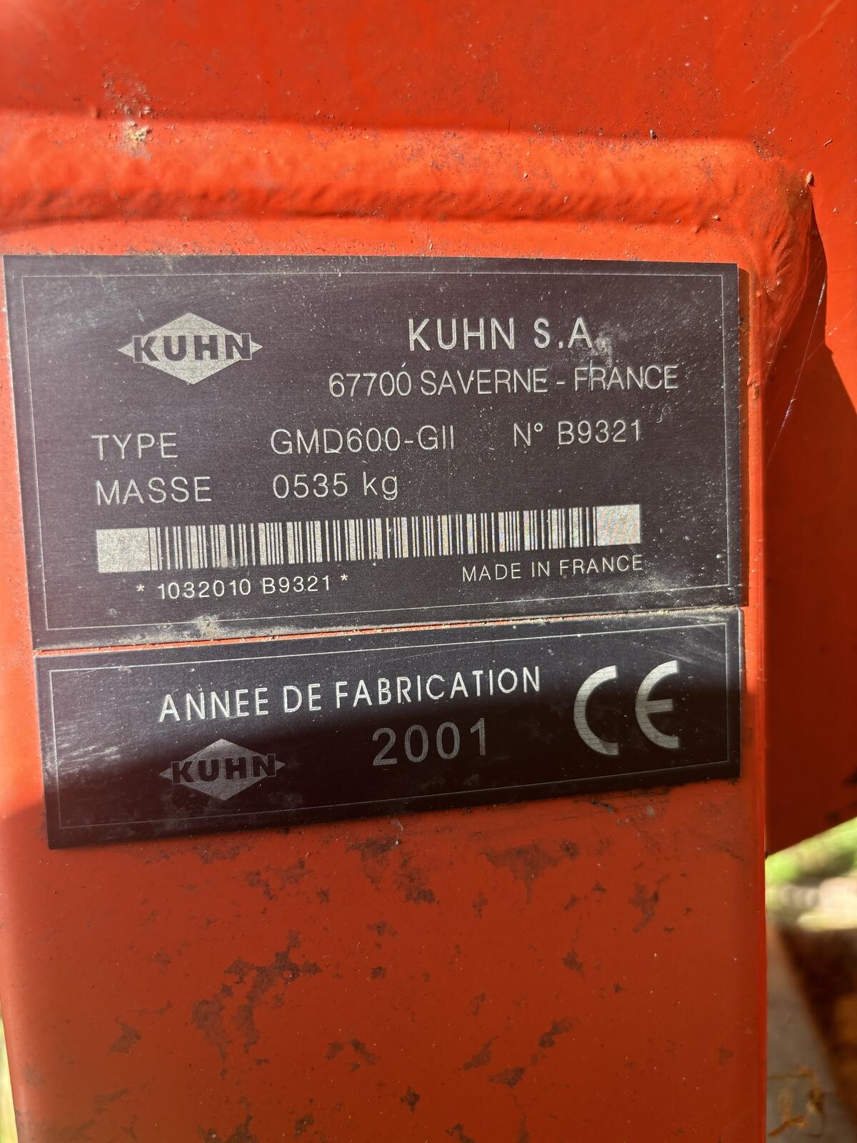 Kuhn GMD 600 II 3