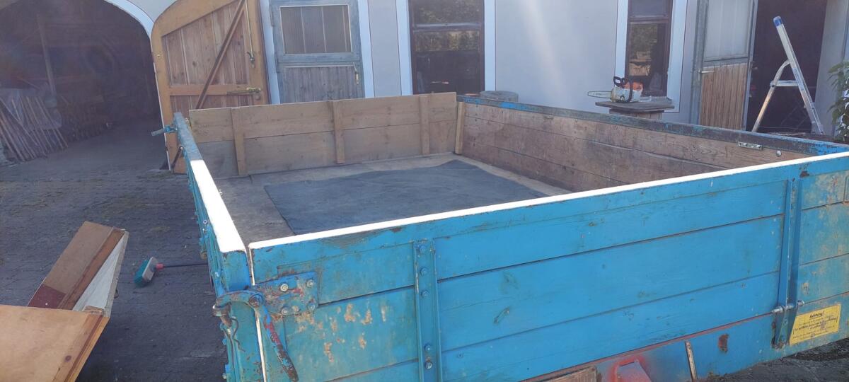 Einachser Holzwagen 3