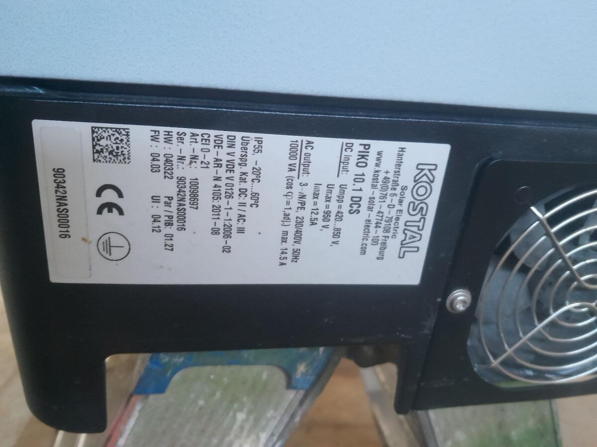 Kostal Wechselrichter Piko 10.1 3