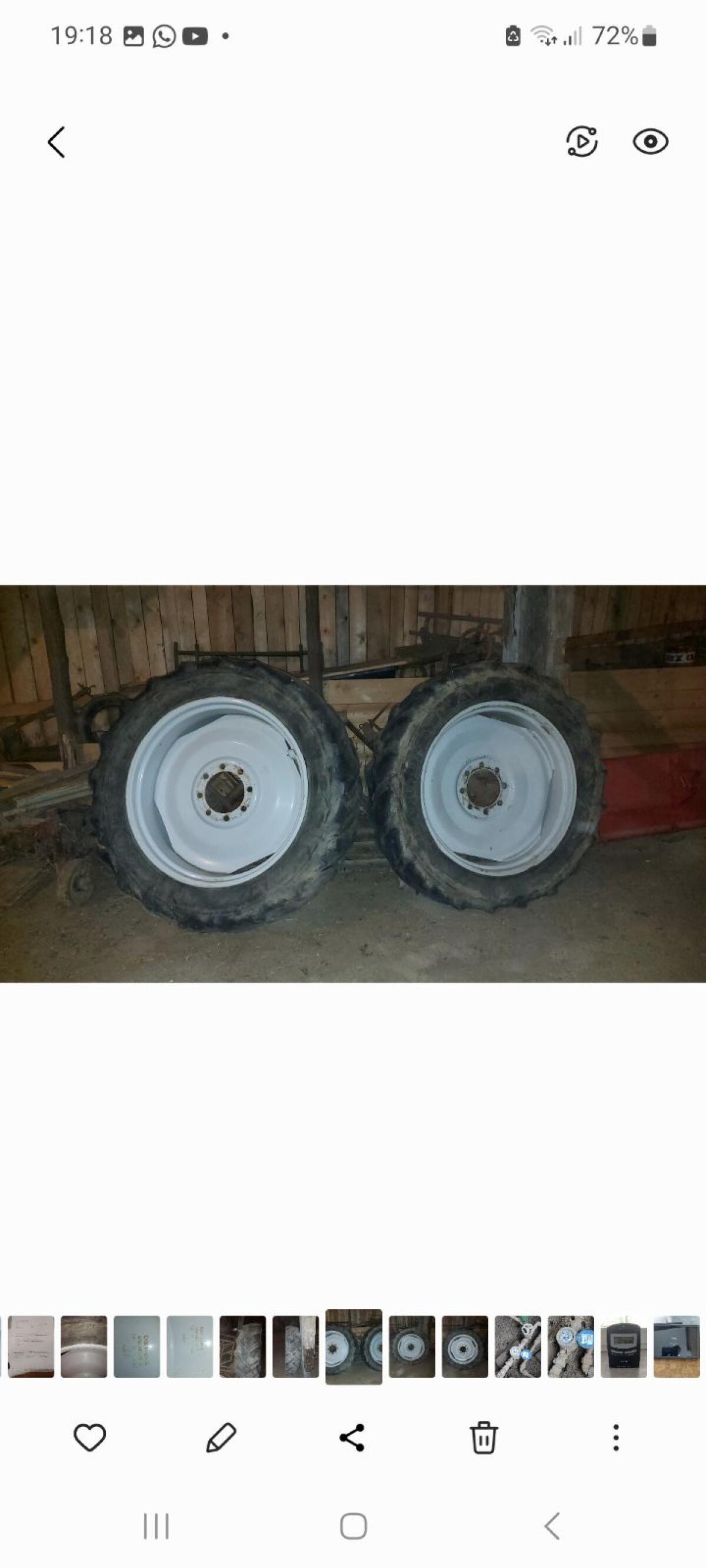 Räder 13.6 x 36 Steyr Lindner 2