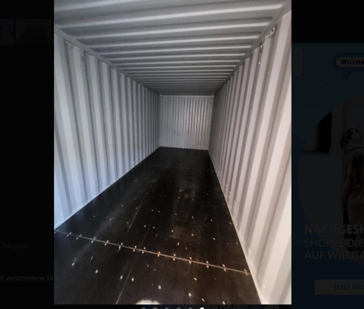 20FT Seecontainer High Cube zu verkaufen 2