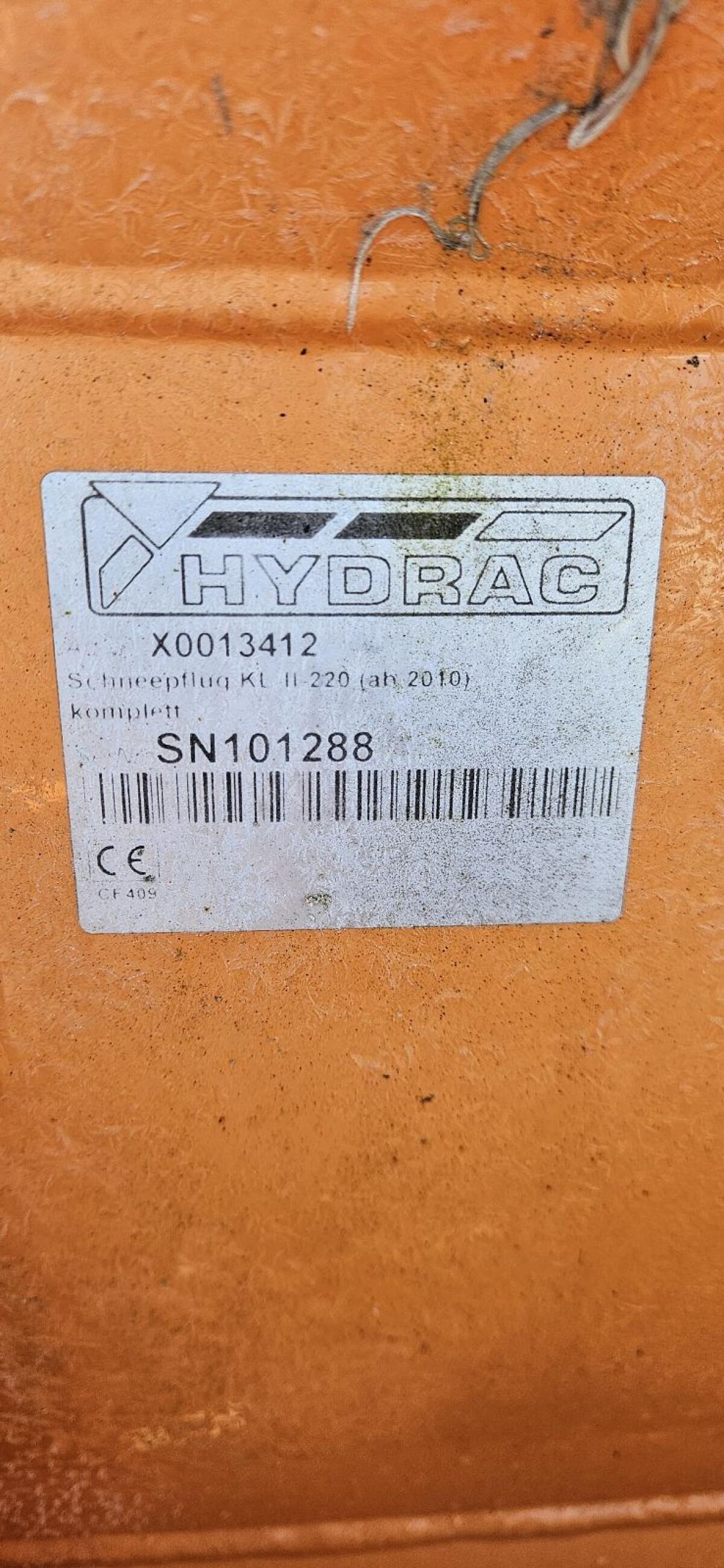 Hydrac KL II 220 Schneepflug 2