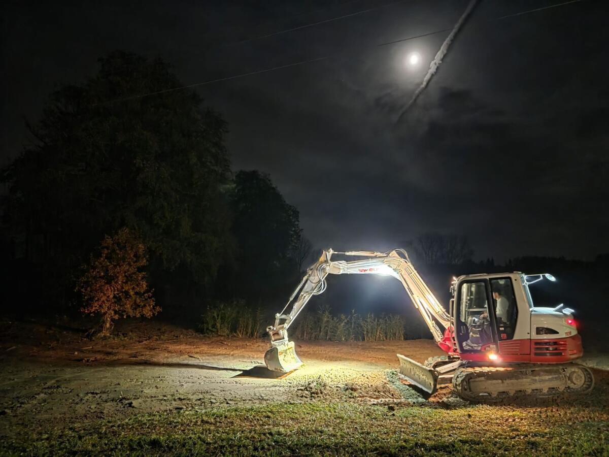 Baggerungen, Erdbauarbeiten, Baggerarbeiten 2