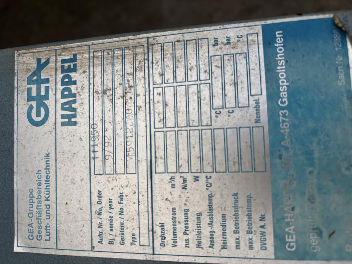 GEA, Heizlüfter, Heizung 2