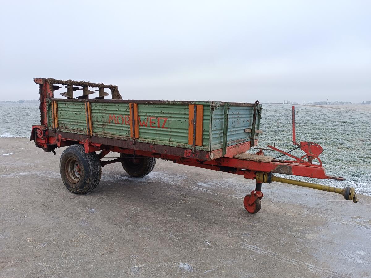 Alter Miststreuer, Dungstreuer, Anhänger zu verkaufen 3