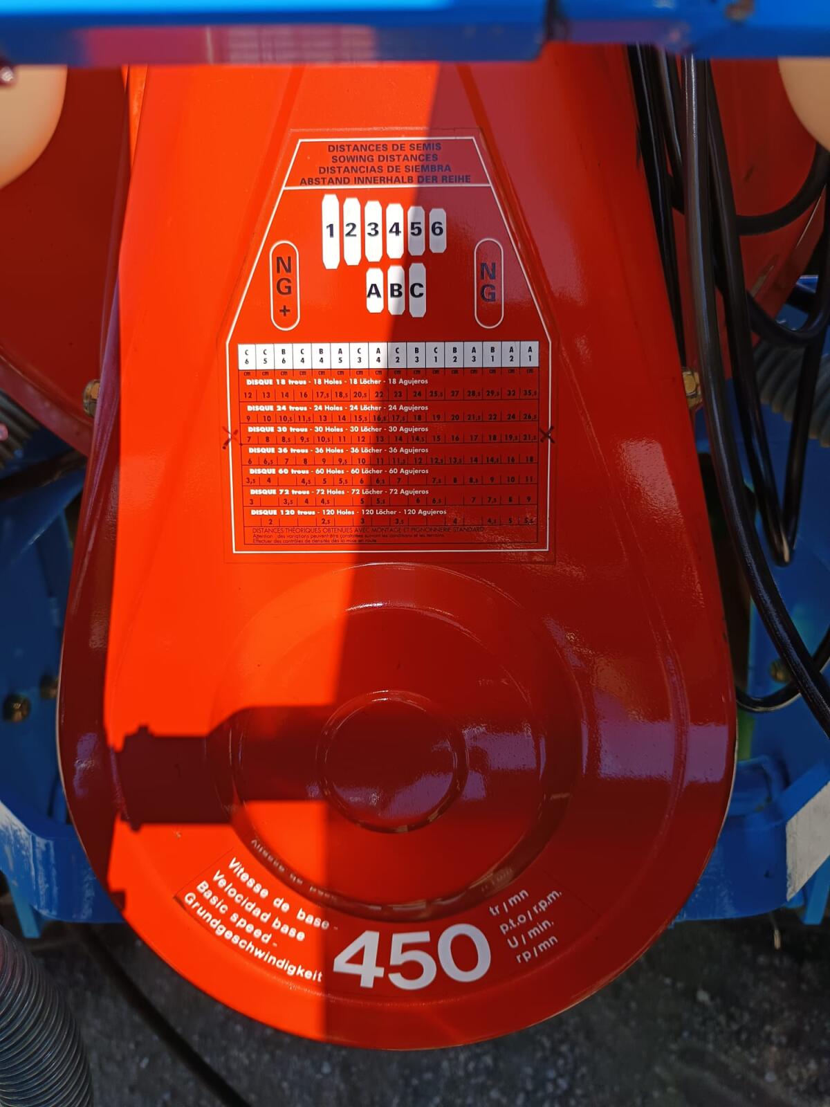 Monosem Maissägerät 2