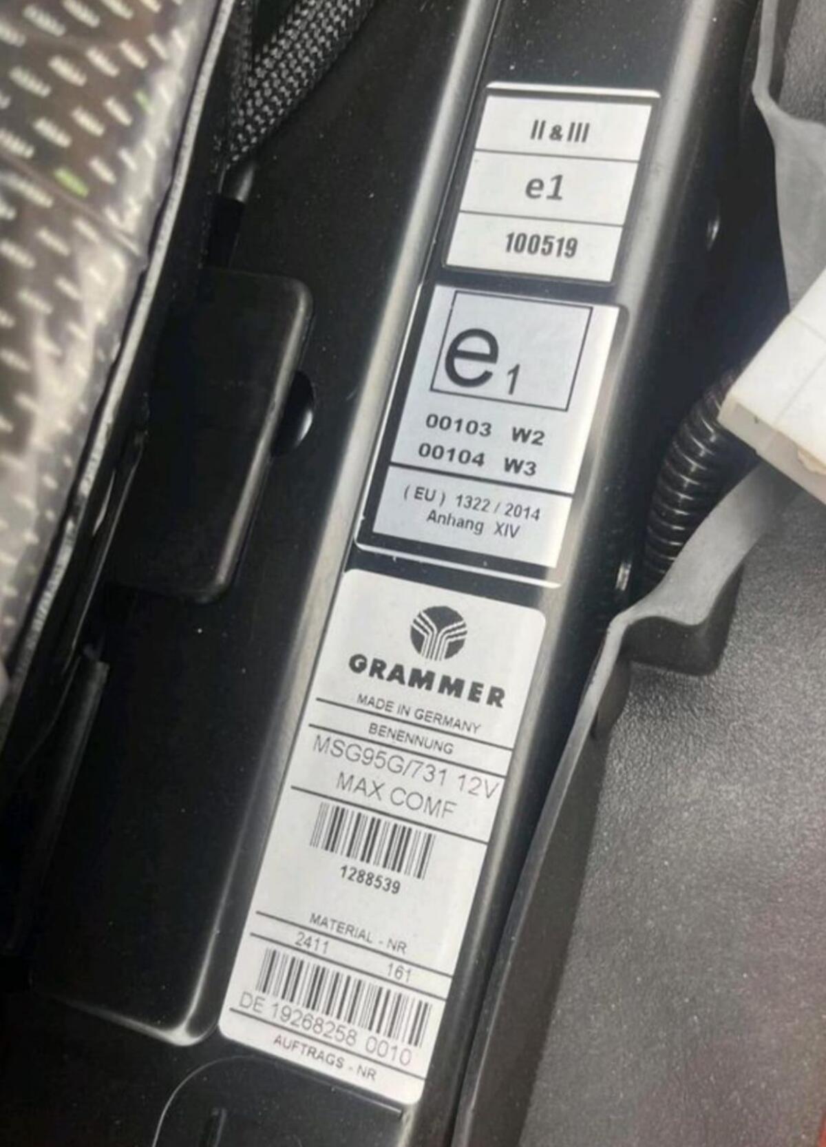 Grammer Maximo Comfort 3