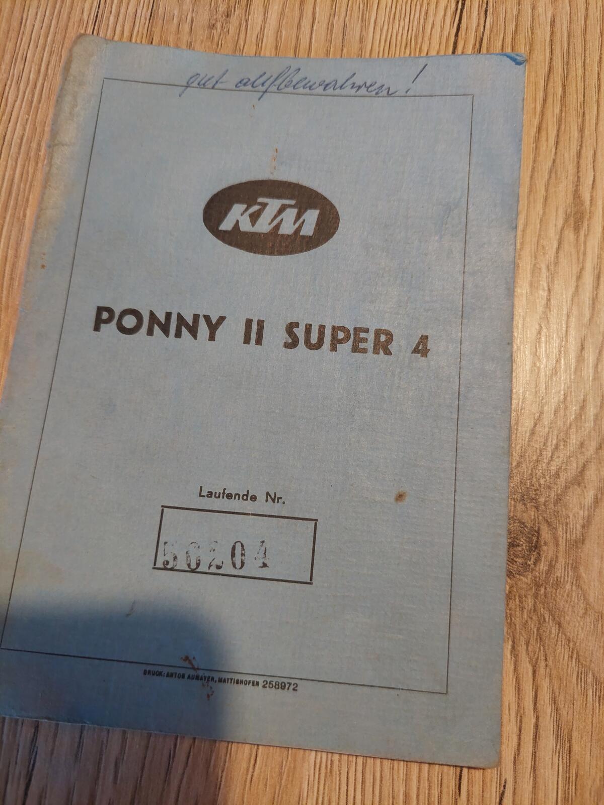 Typenscheine von Mopeds 2