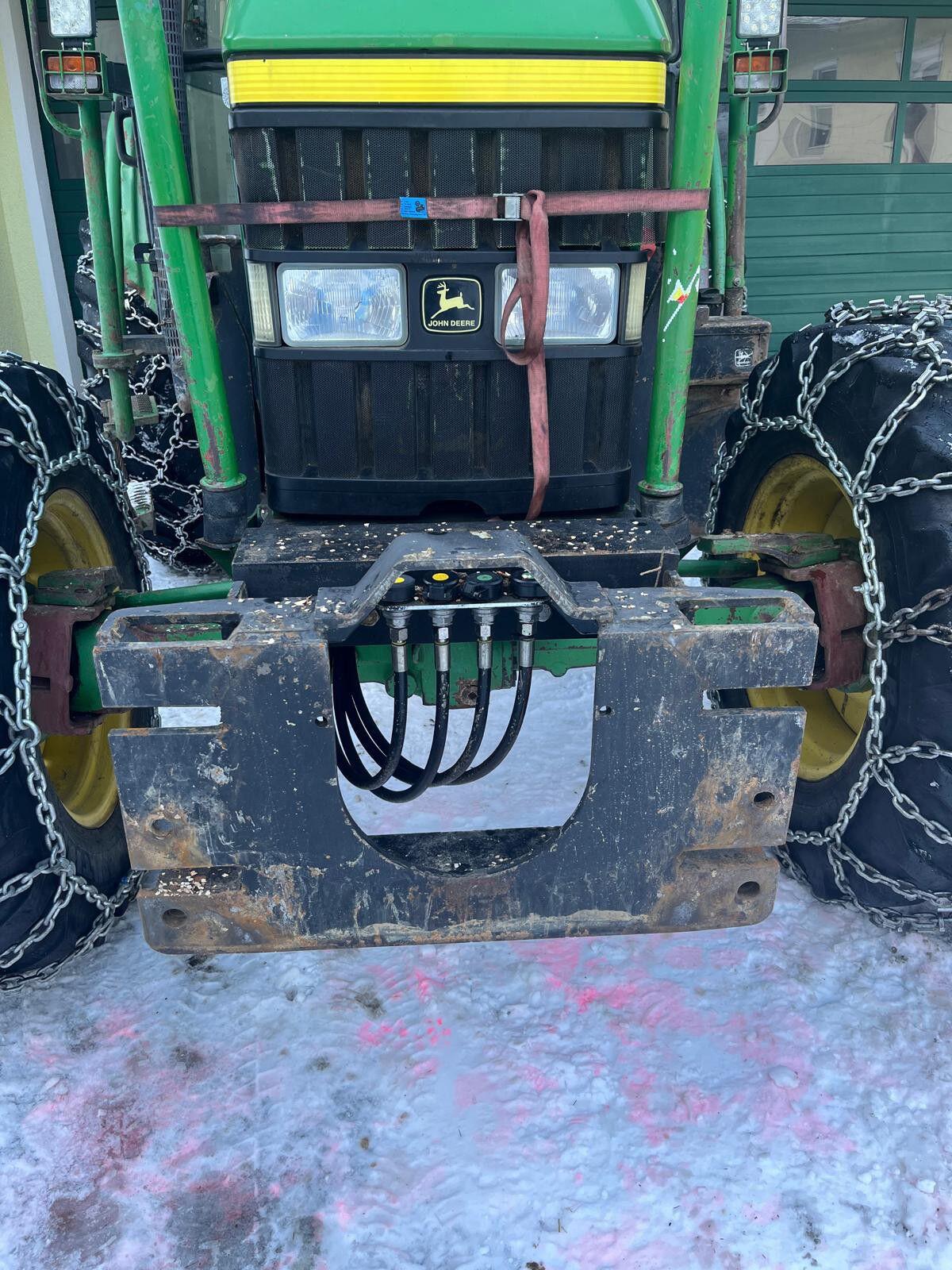 Hydrac Frontladerkonsole und Schneepflugplatte 2