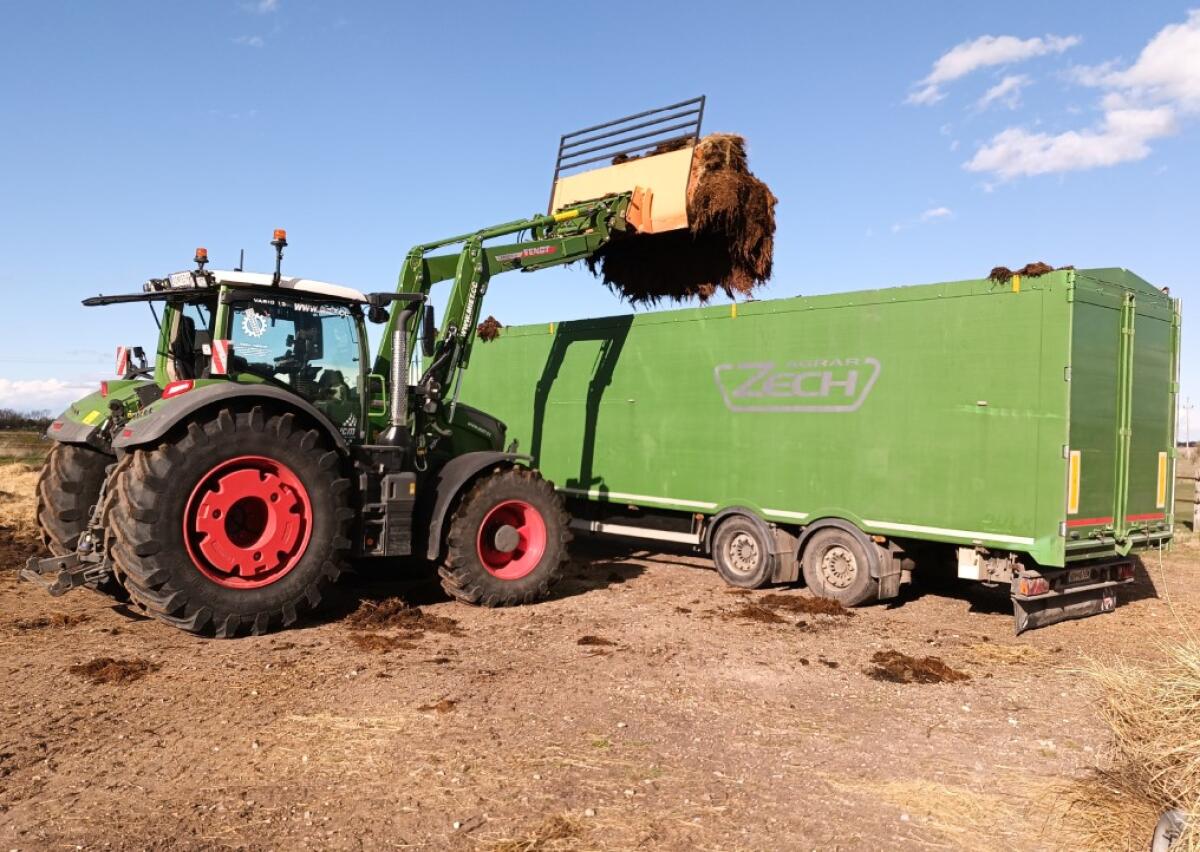 Pferdemist im Seewinkel abzugeben 2