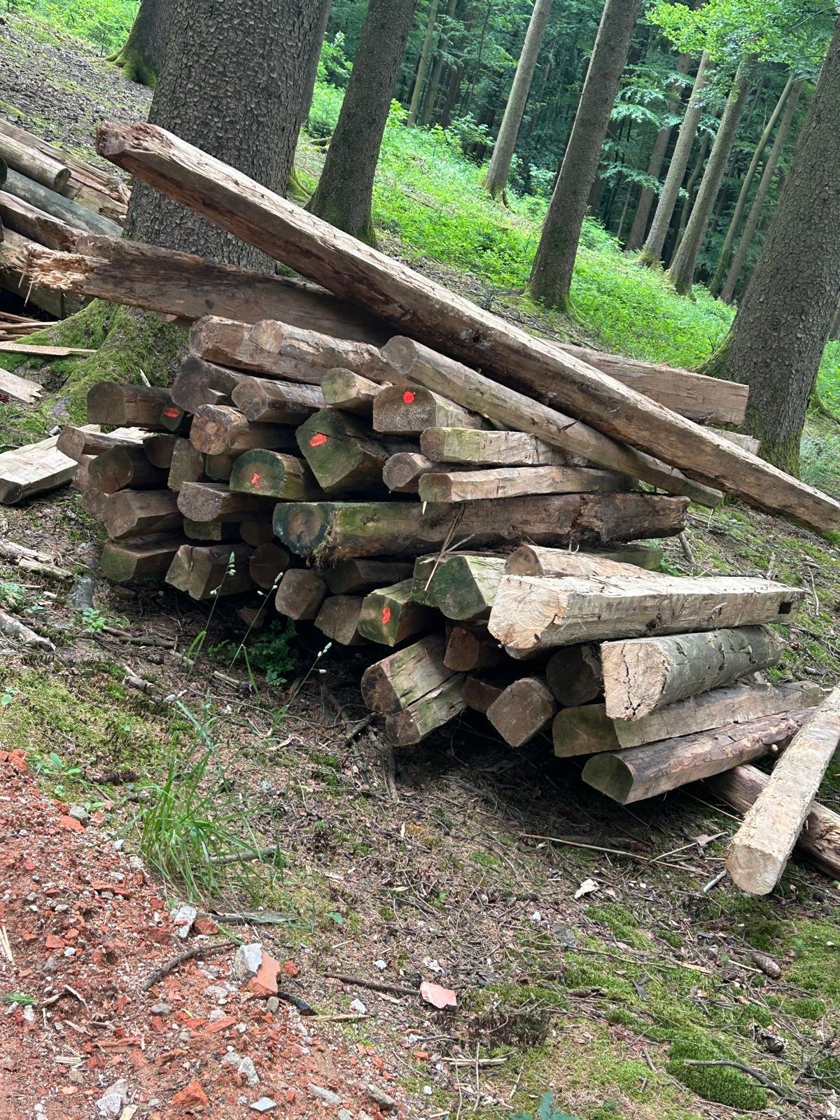 Altholz Handgeschlagen 3