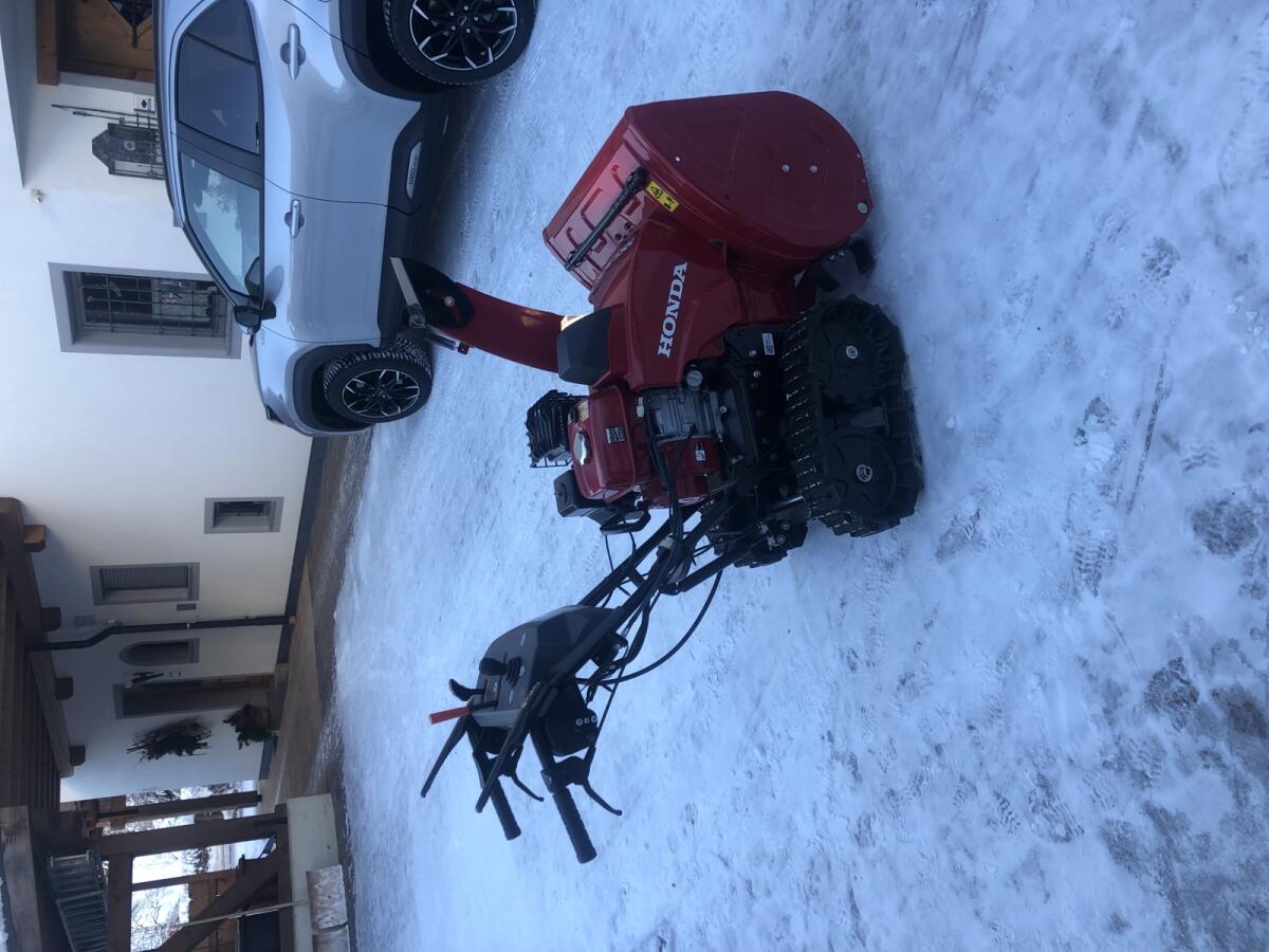 Verkaufe Honda Schneefräse HSS 760A 3