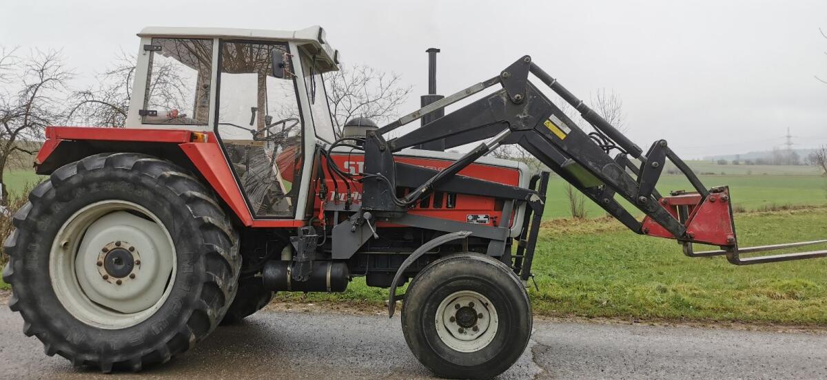 Steyr 8120 H vollhydr. Frontlader 1