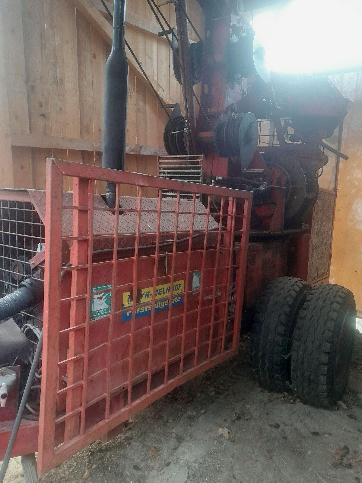 Seilbahn für Durchforsten 2